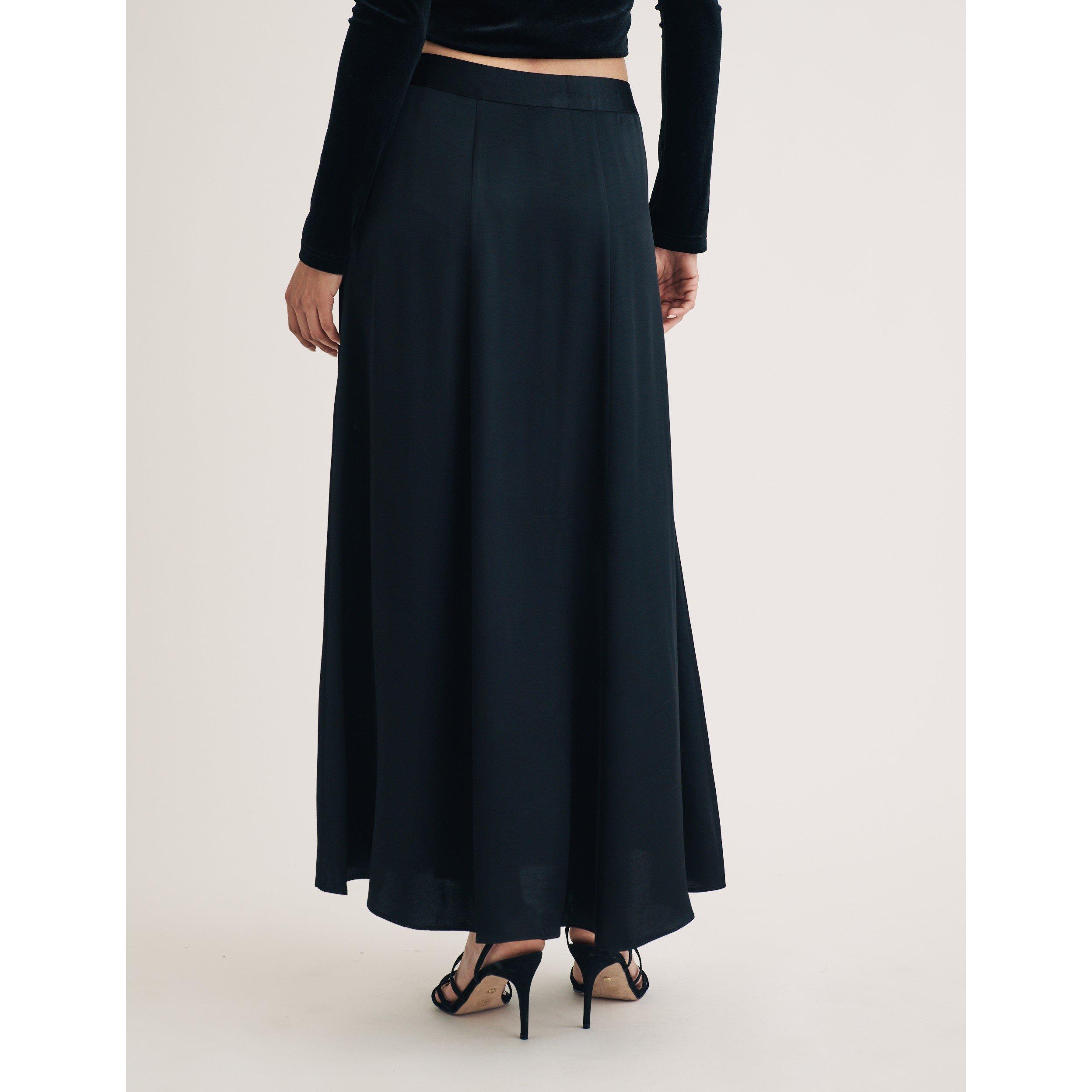 Black - Nobodys Child - Women's Milo Maxi Skirt - 2