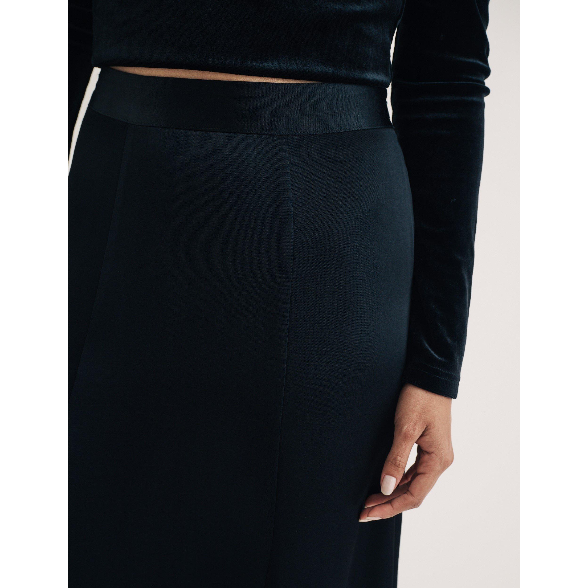 Black - Nobodys Child - Women's Milo Maxi Skirt - 4