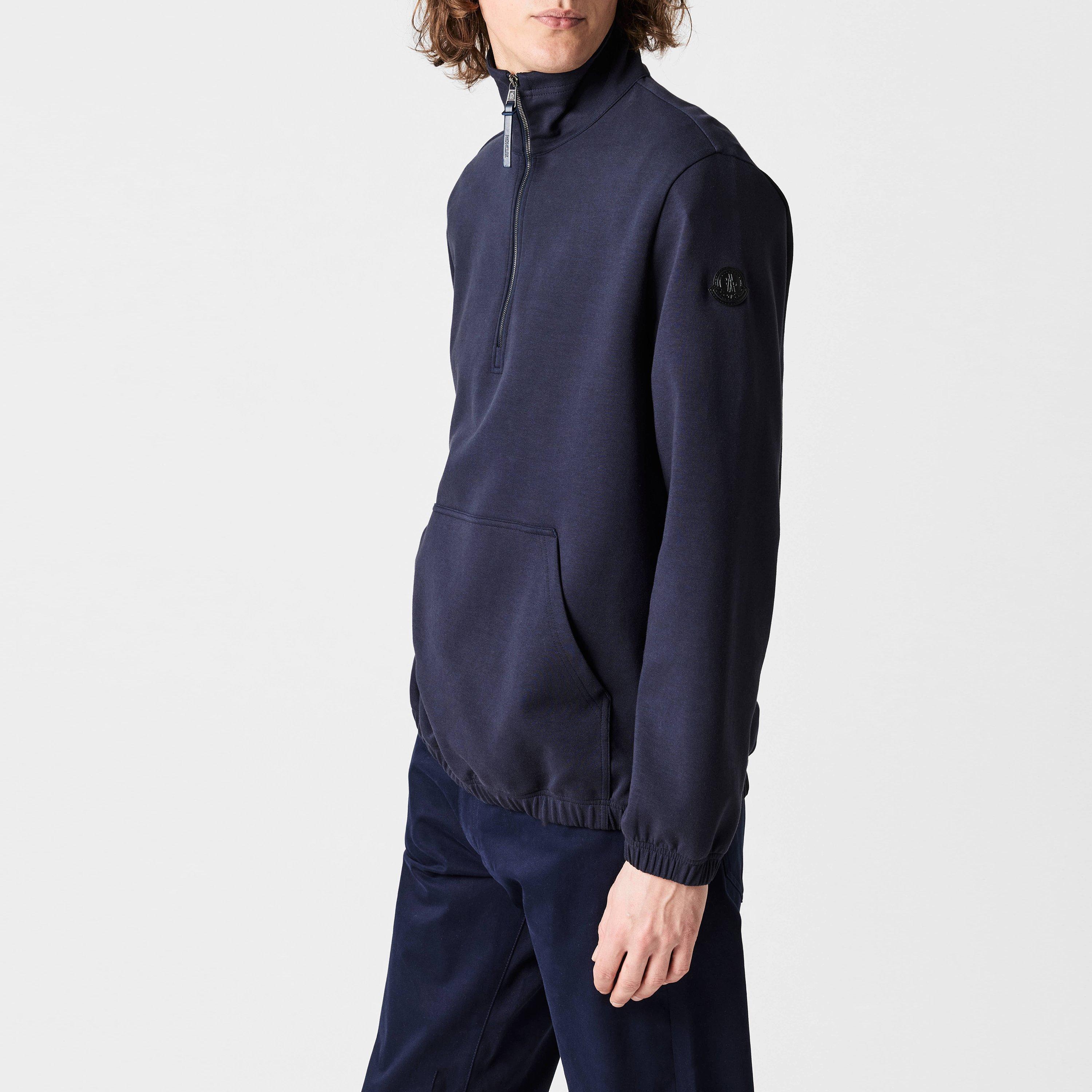 Navy 742 - Moncler - Half Zip Jumper - 2