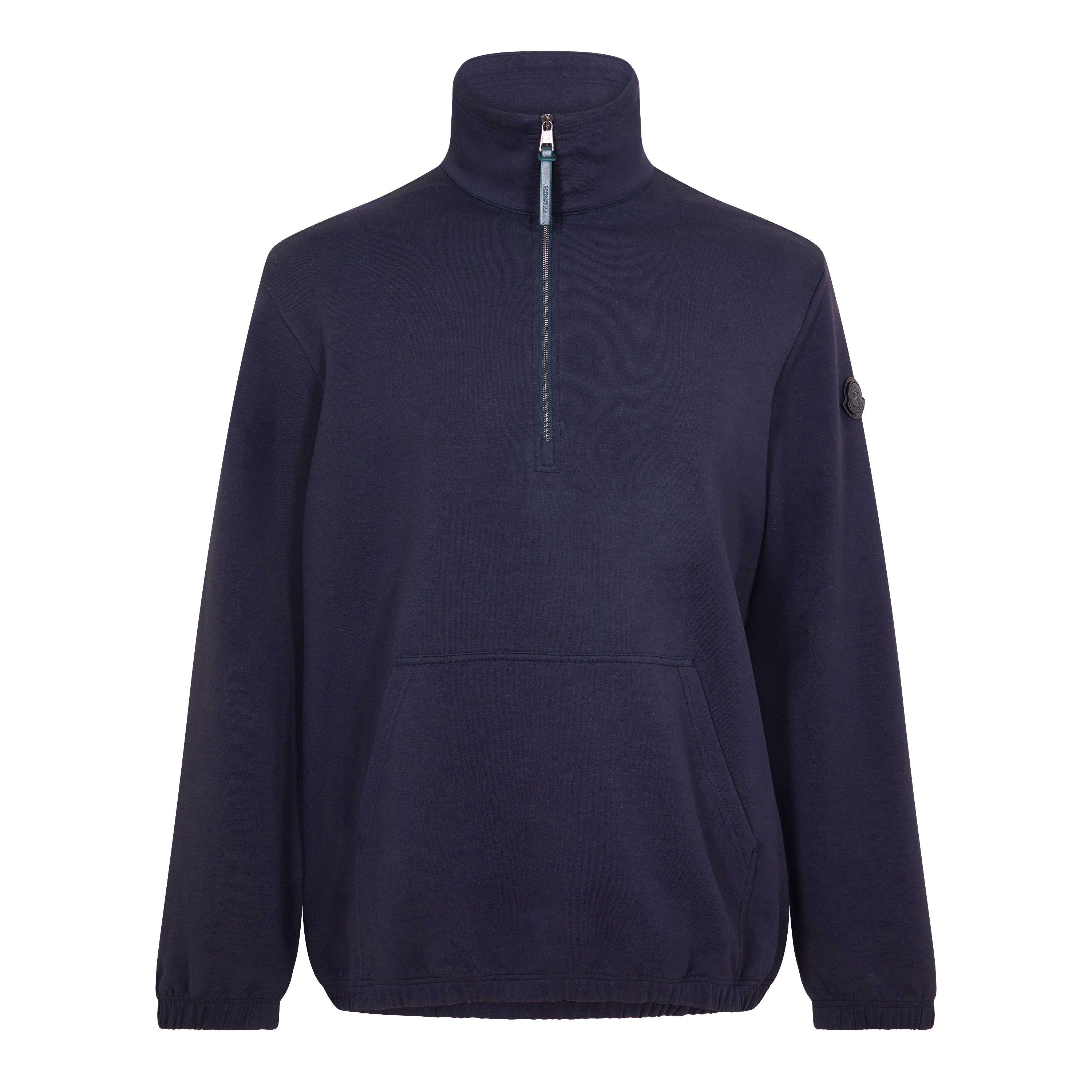Navy 742 - Moncler - Half Zip Jumper - 5