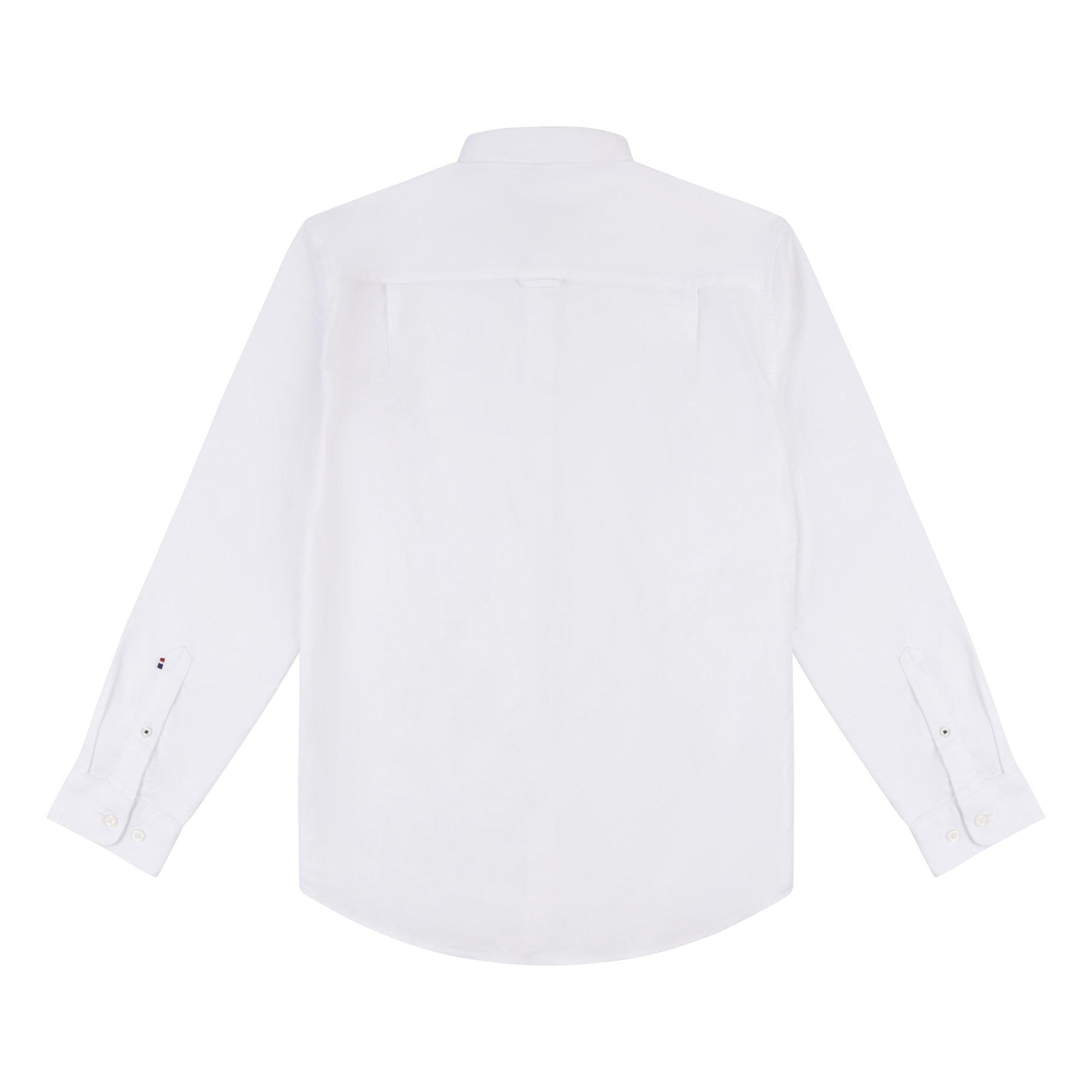 Strahlendes Weiß - US Polo Assn - Oxford LS Shirt Sn00 - 2