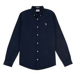 US Polo Assn USPA Oxford LS Shirt Sn00