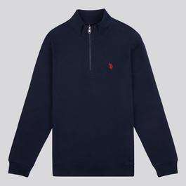 US Polo Assn USPA DHM 1/4 Zip Sn00