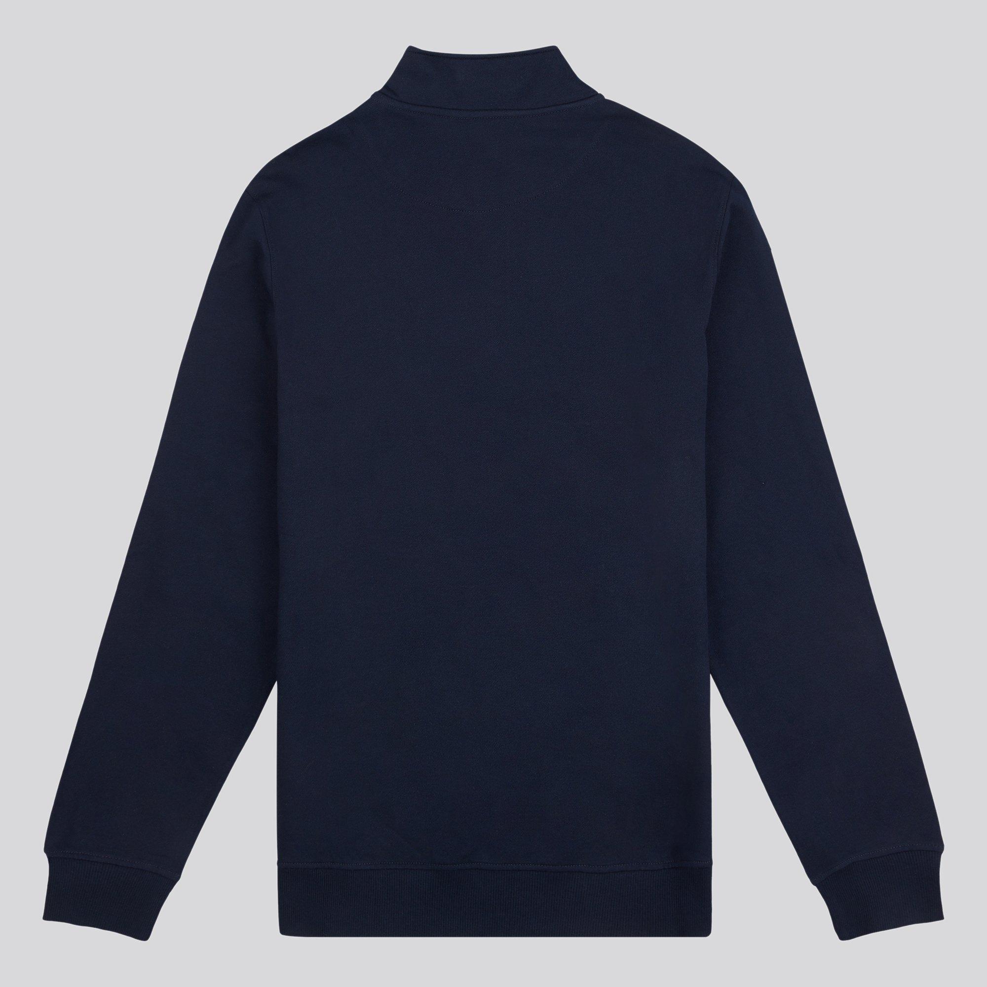 Marine/Rood - US Polo Assn - Polo Assn DHM Quarter Zip Sweatshirt - 2