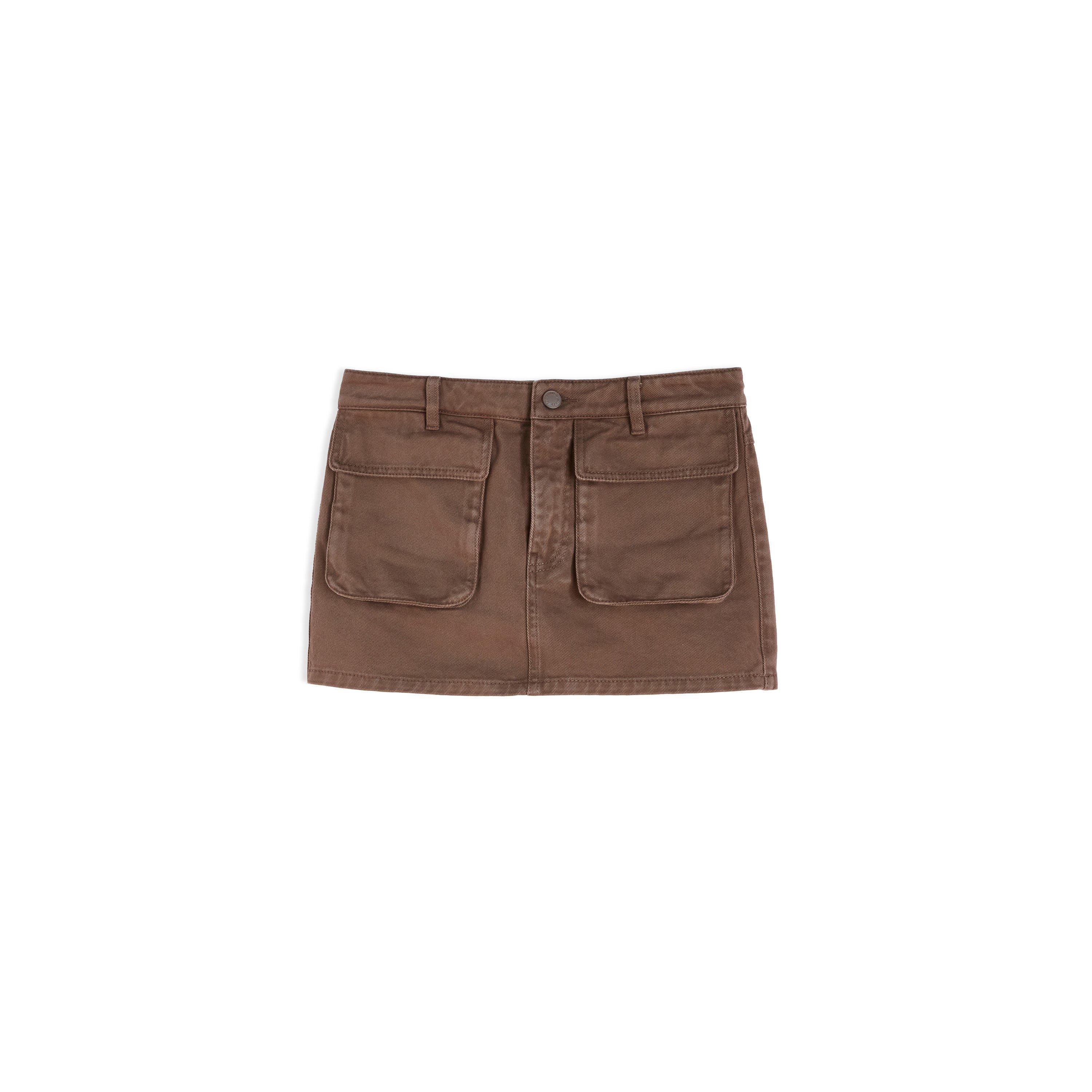 Brown Coffee - Miss Sixty - Women's Denim Skirt - 5