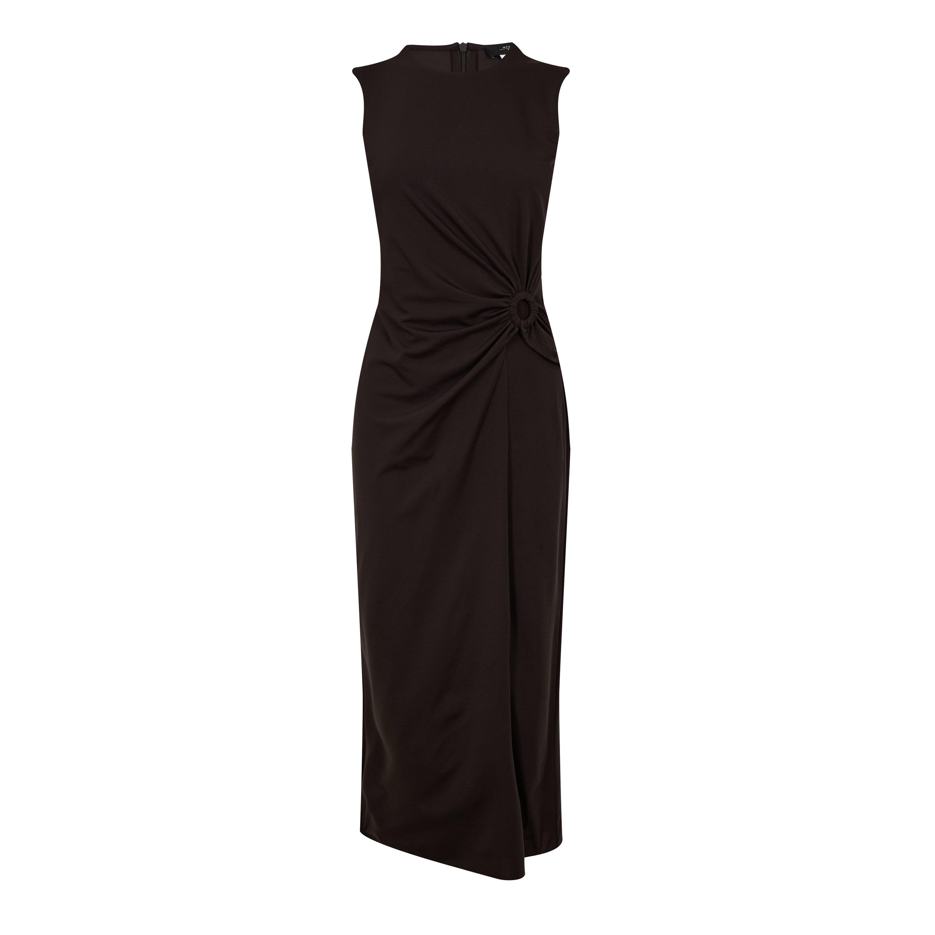 DARK BROWN - Weekend Max Mara - Women's Locusta Shift Dress - 5