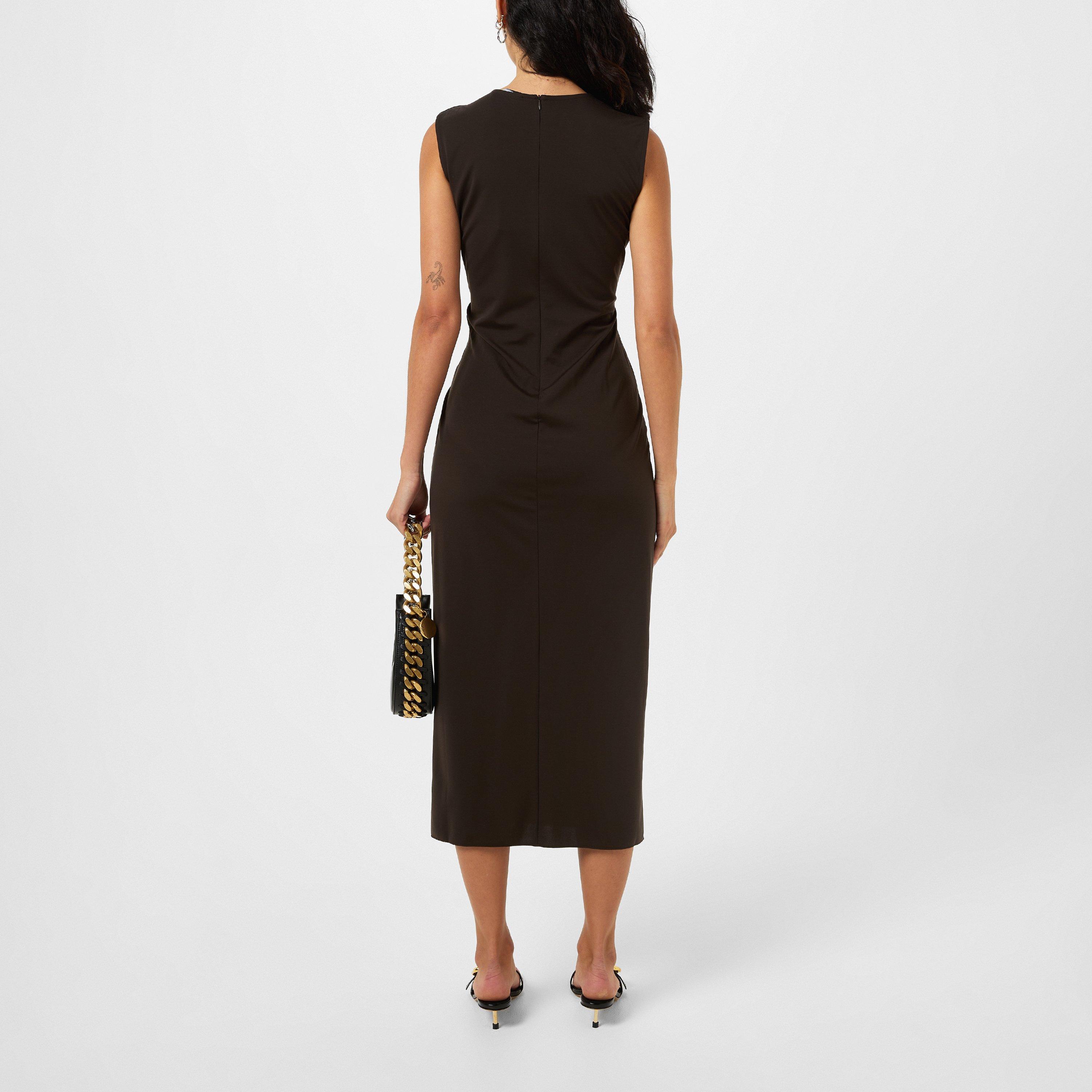 DARK BROWN - Weekend Max Mara - Women's Locusta Shift Dress - 3