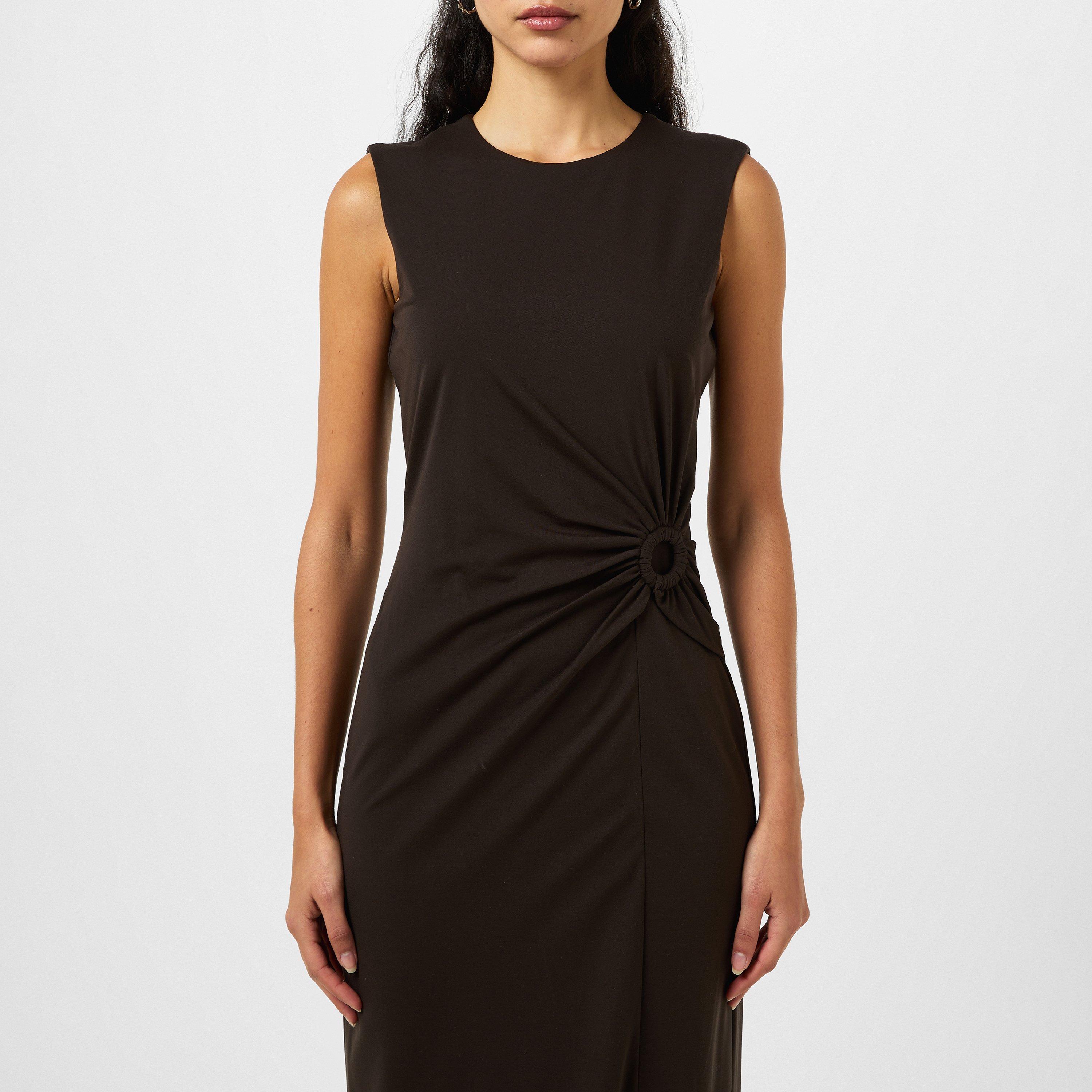 DARK BROWN - Weekend Max Mara - Women's Locusta Shift Dress - 4