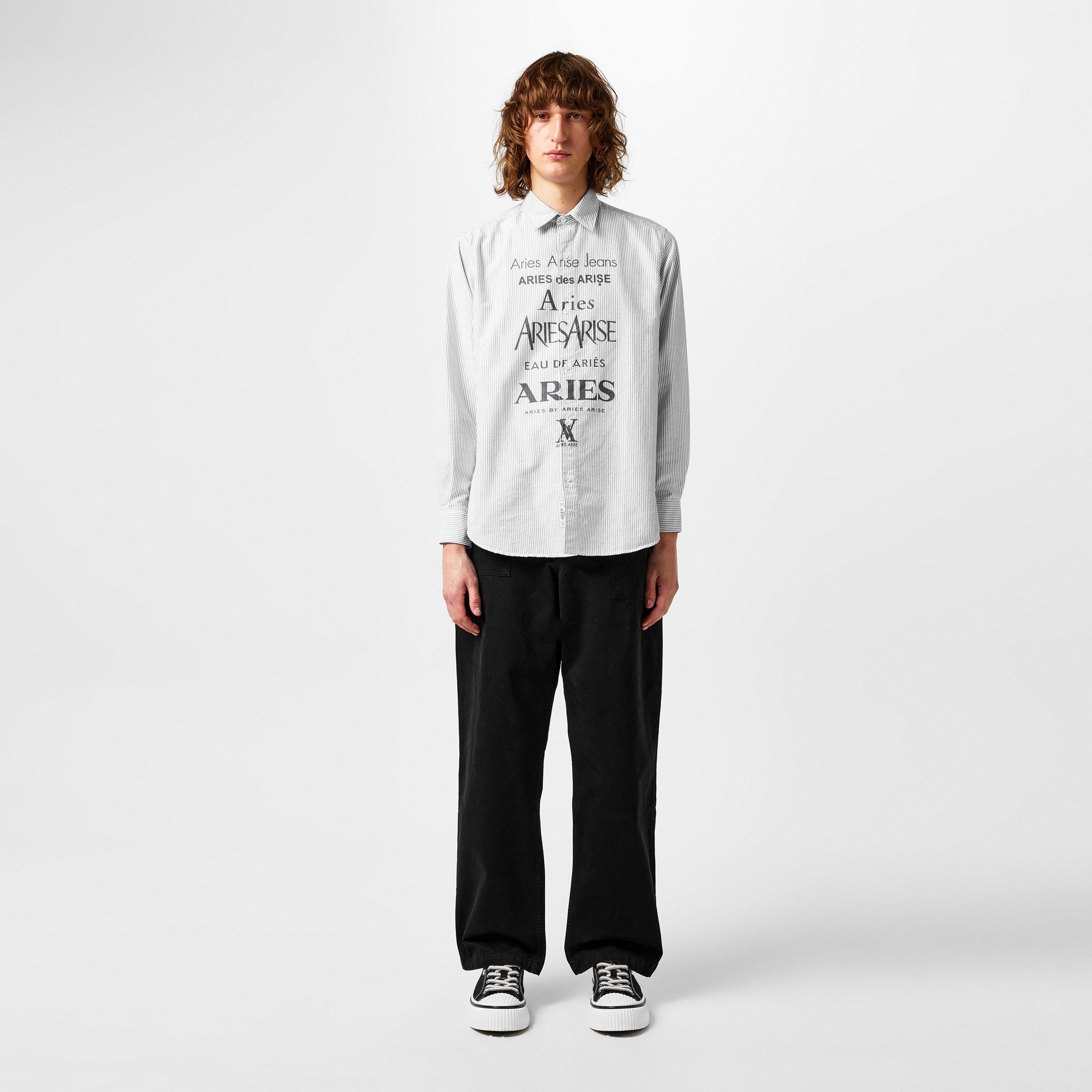 Aries Men's Long-Sleeve Patterned Shirt | Cruise Fashion