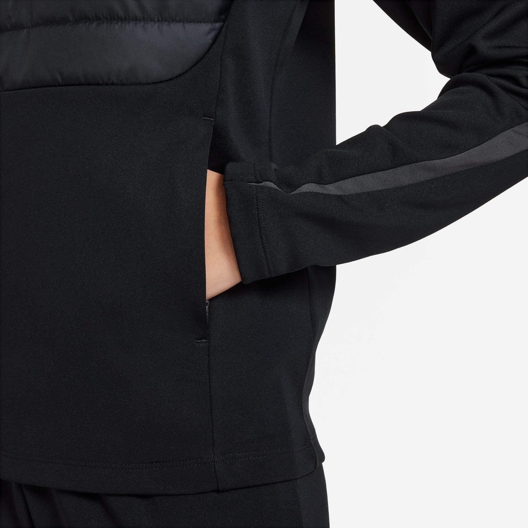 Black/Grey - Nike - Therma-FIT Academy Big Kids' Soccer Drill Top - 9