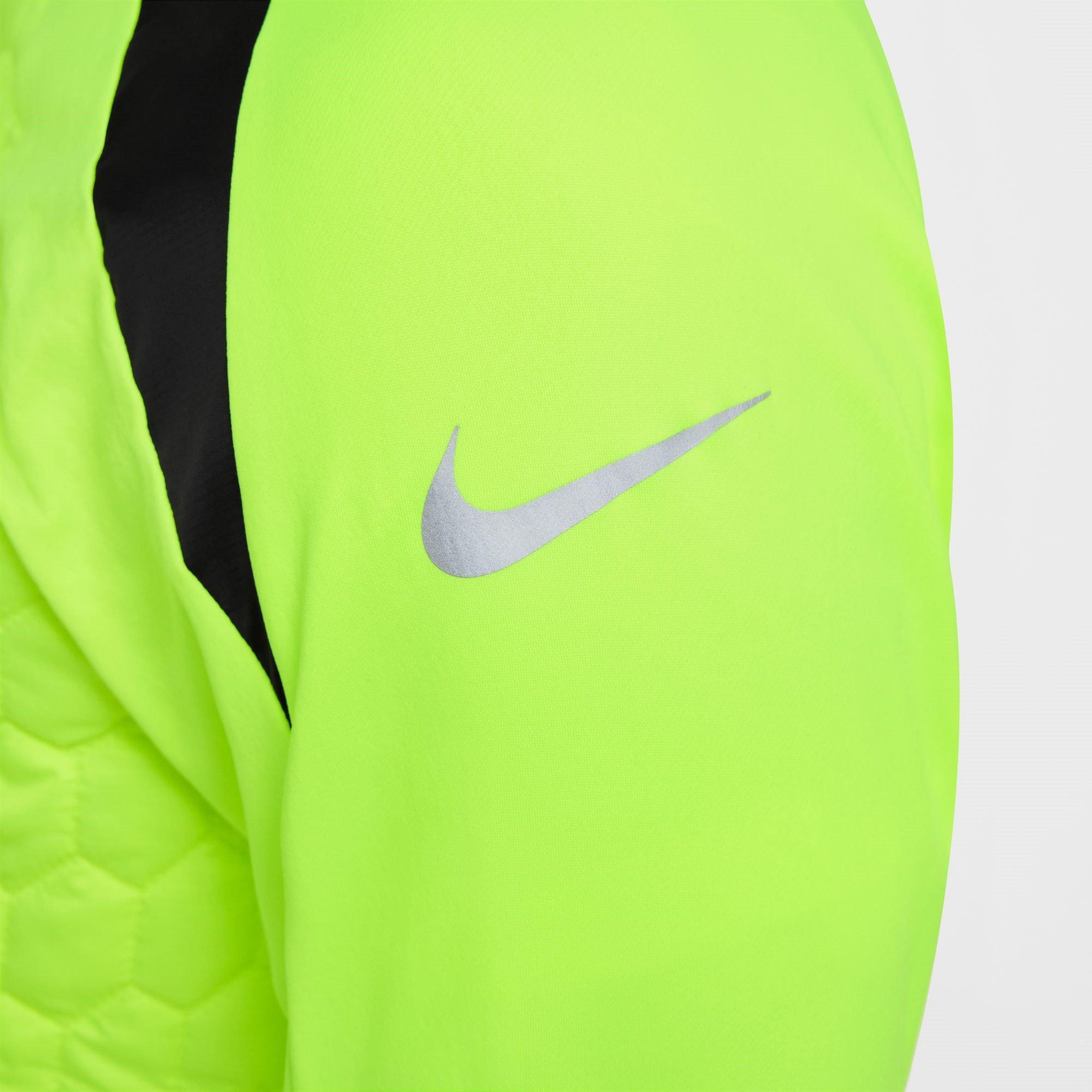 Volt/Zilver - Nike - Strike Men's Therma-FIT Soccer Drill Top - 6