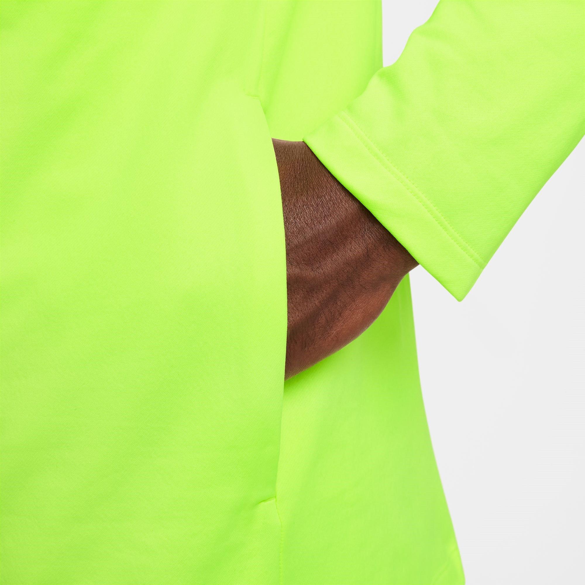 Volt/Zilver - Nike - Strike Men's Therma-FIT Soccer Drill Top - 9