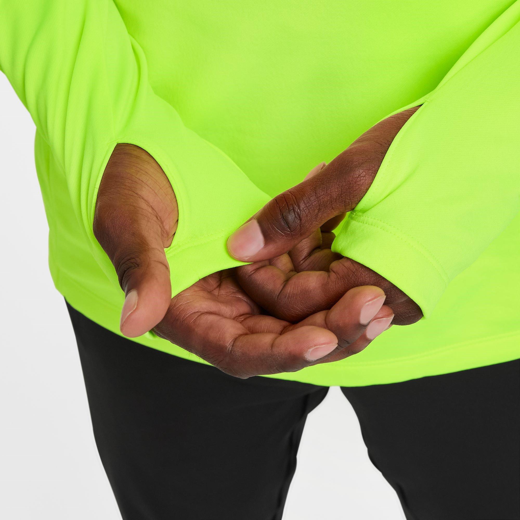 Volt/Zilver - Nike - Strike Men's Therma-FIT Soccer Drill Top - 10