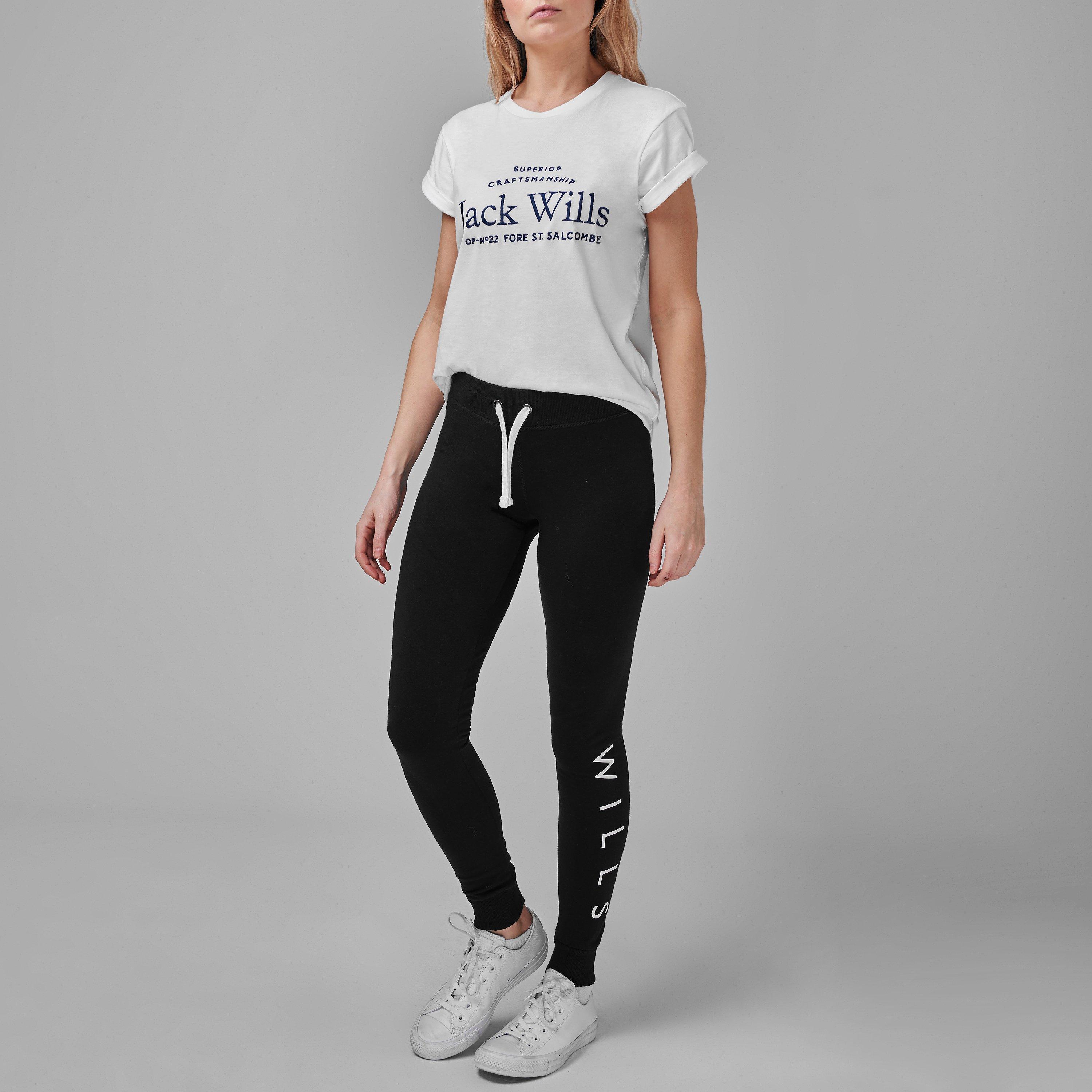 Sort - Jack Wills - Lingham Wills Logo Joggers - 3