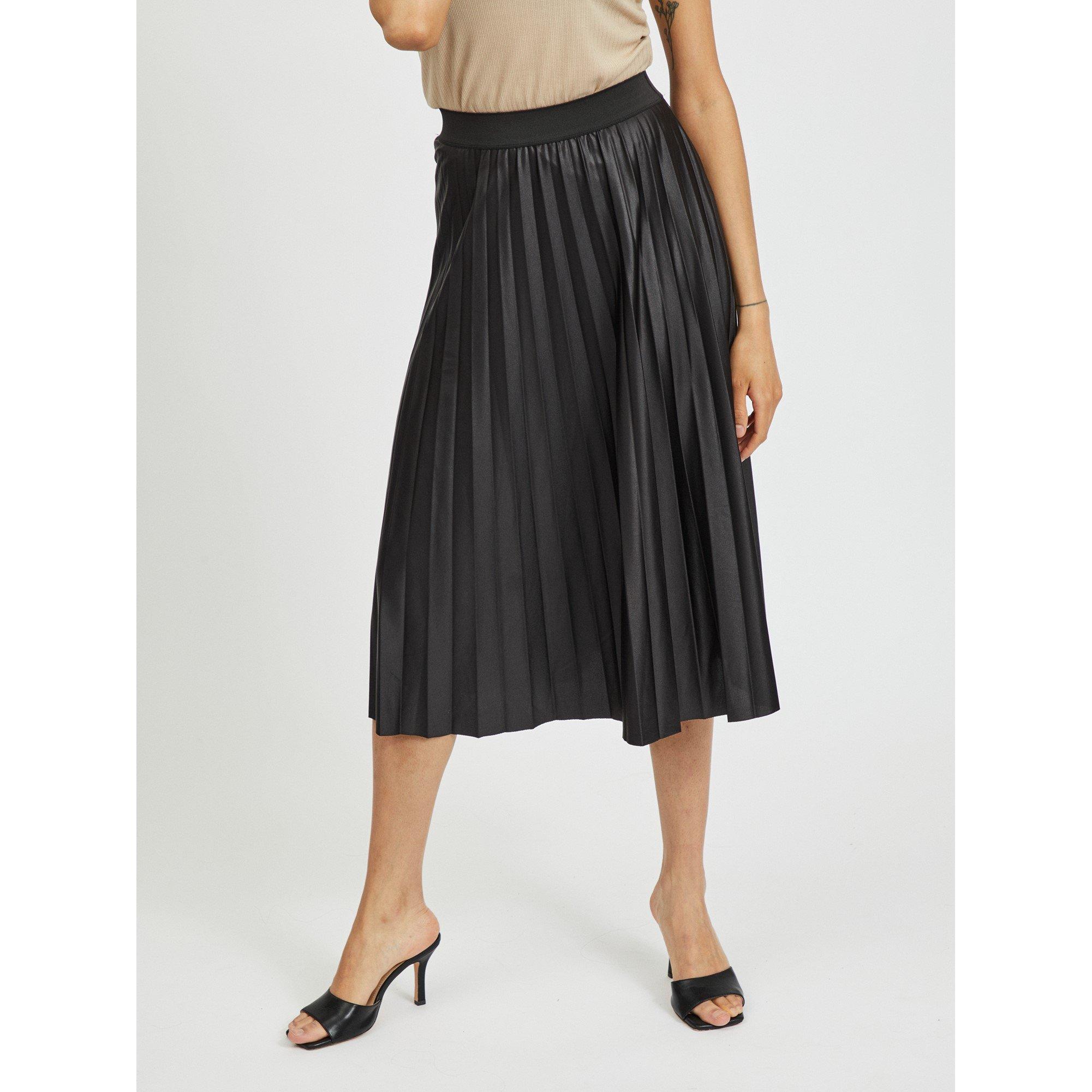 Sort - Vila - Nitban Skirt Ld00 - 2