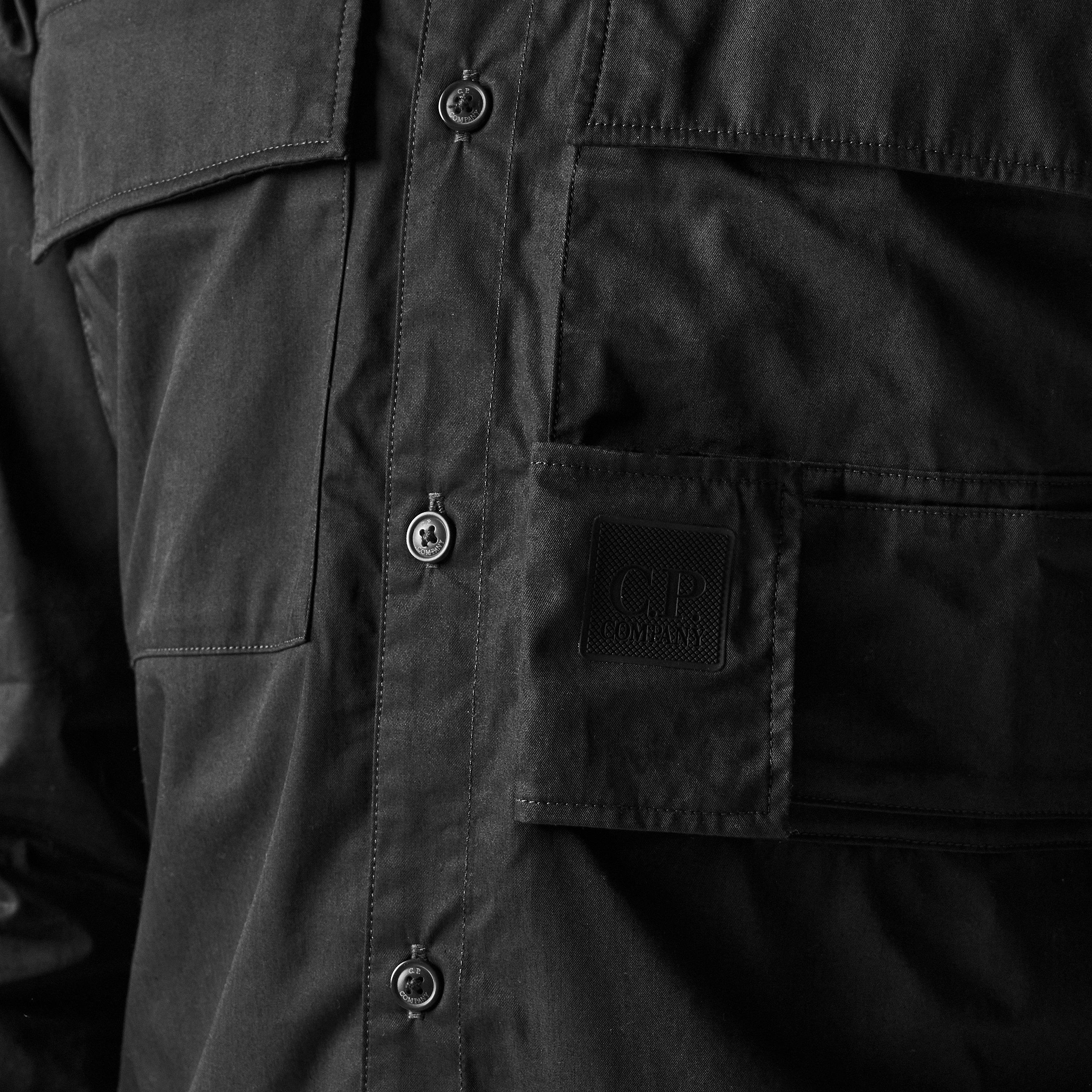 Black 999 - CP Company Metropolis - Cp Company Metropolis Shirts - Long Sleeve - 5