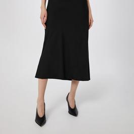 Calvin Klein Recycled Bias Cut Midi Skirt