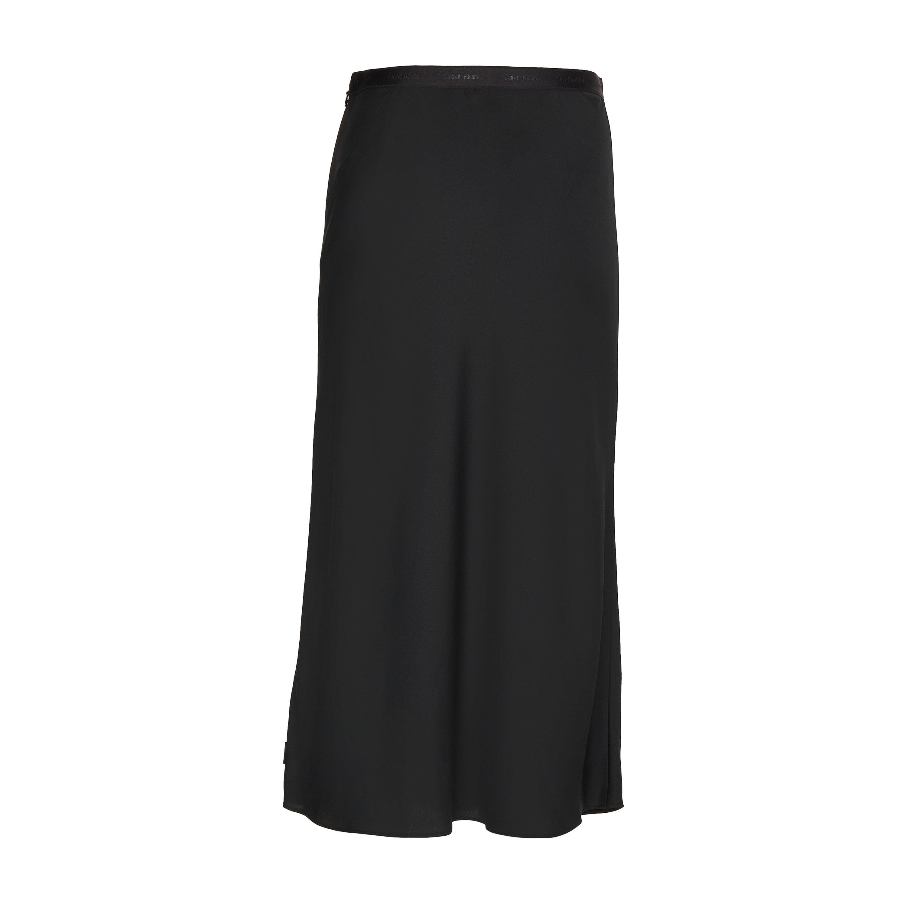 CK Black - Calvin Klein - Bias Cut Midi Skirt - 3