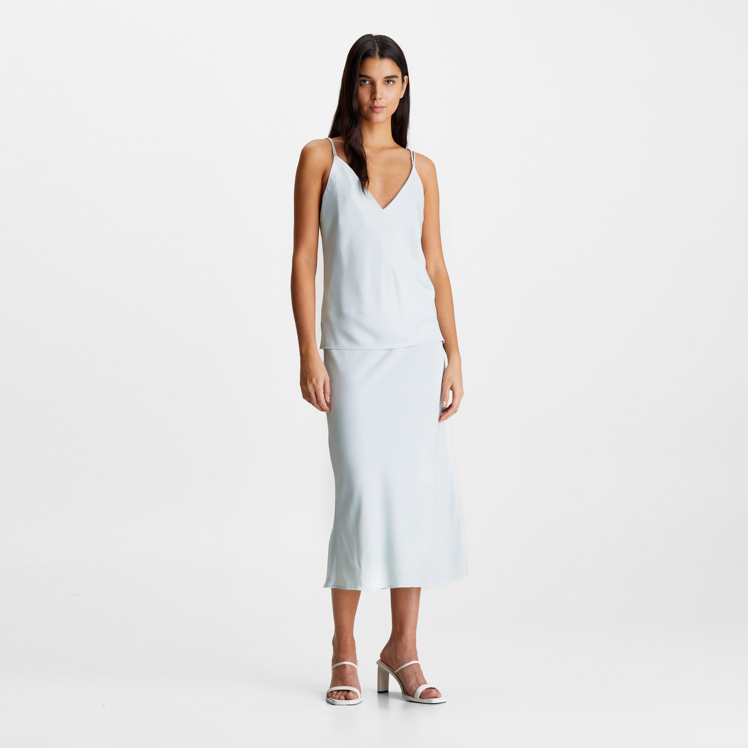 Morning Frost - Calvin Klein - Bias Cut Midi Skirt - 4