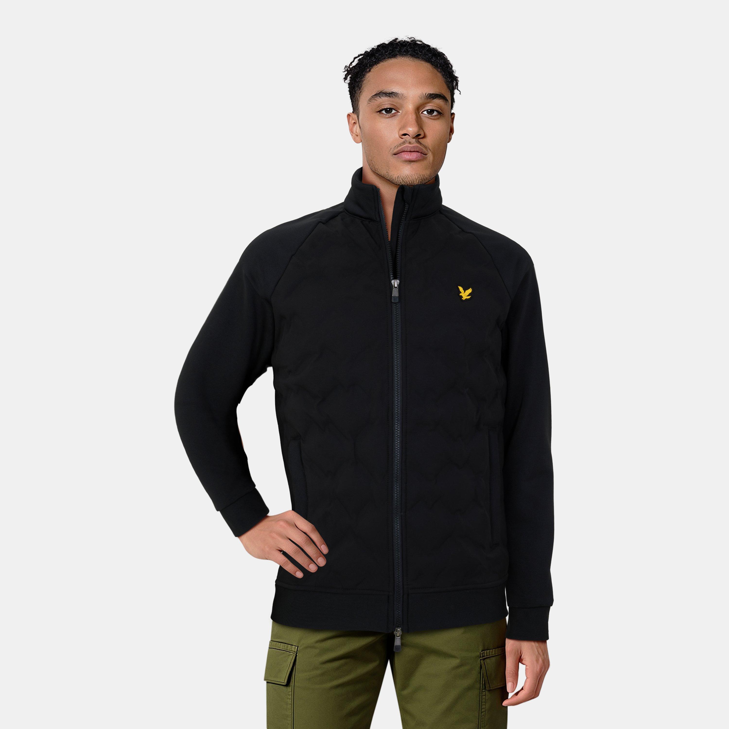 Jet Black - Lyle and Scott - Zip-Up Jacket - 3