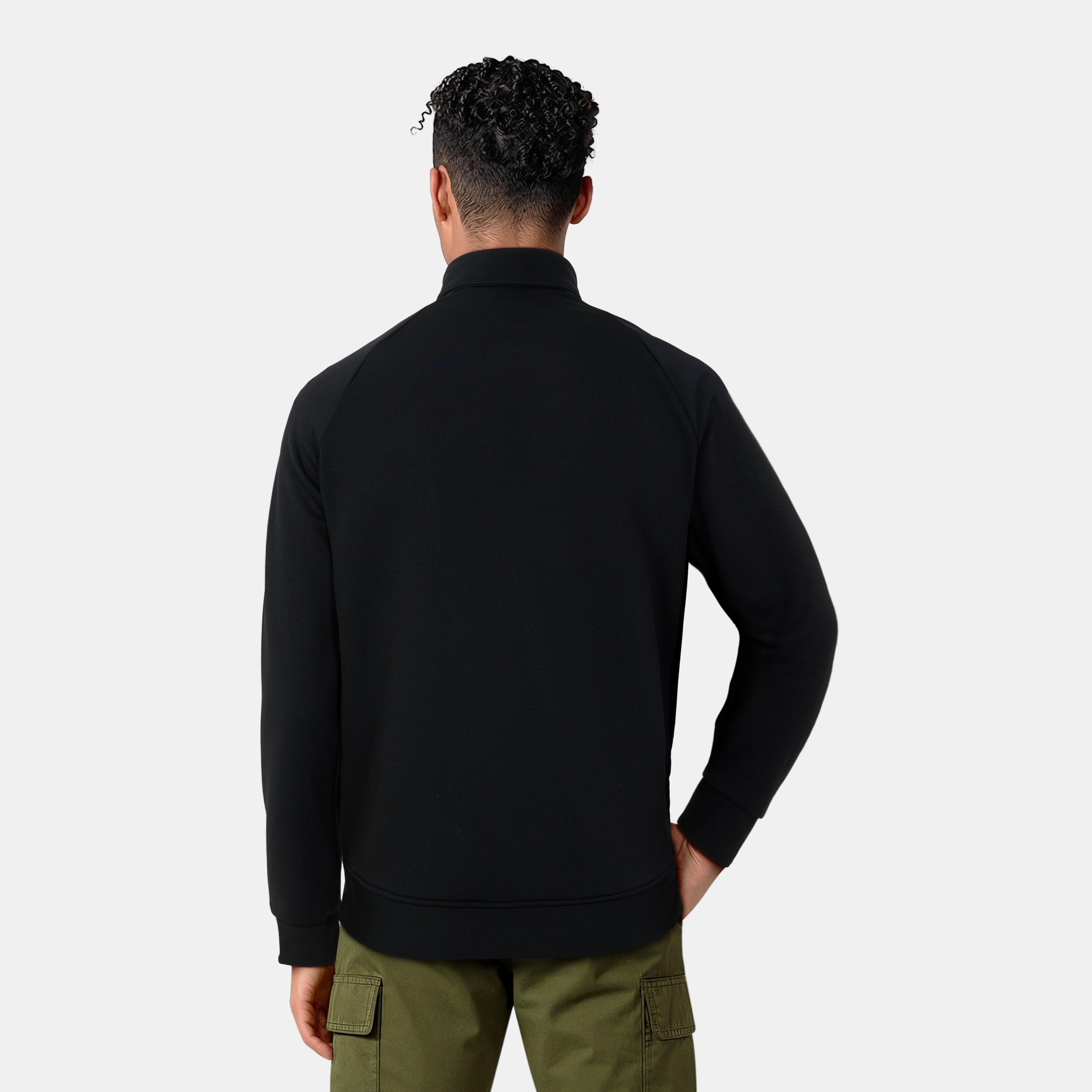 Jet Black - Lyle and Scott - Zip-Up Jacket - 4