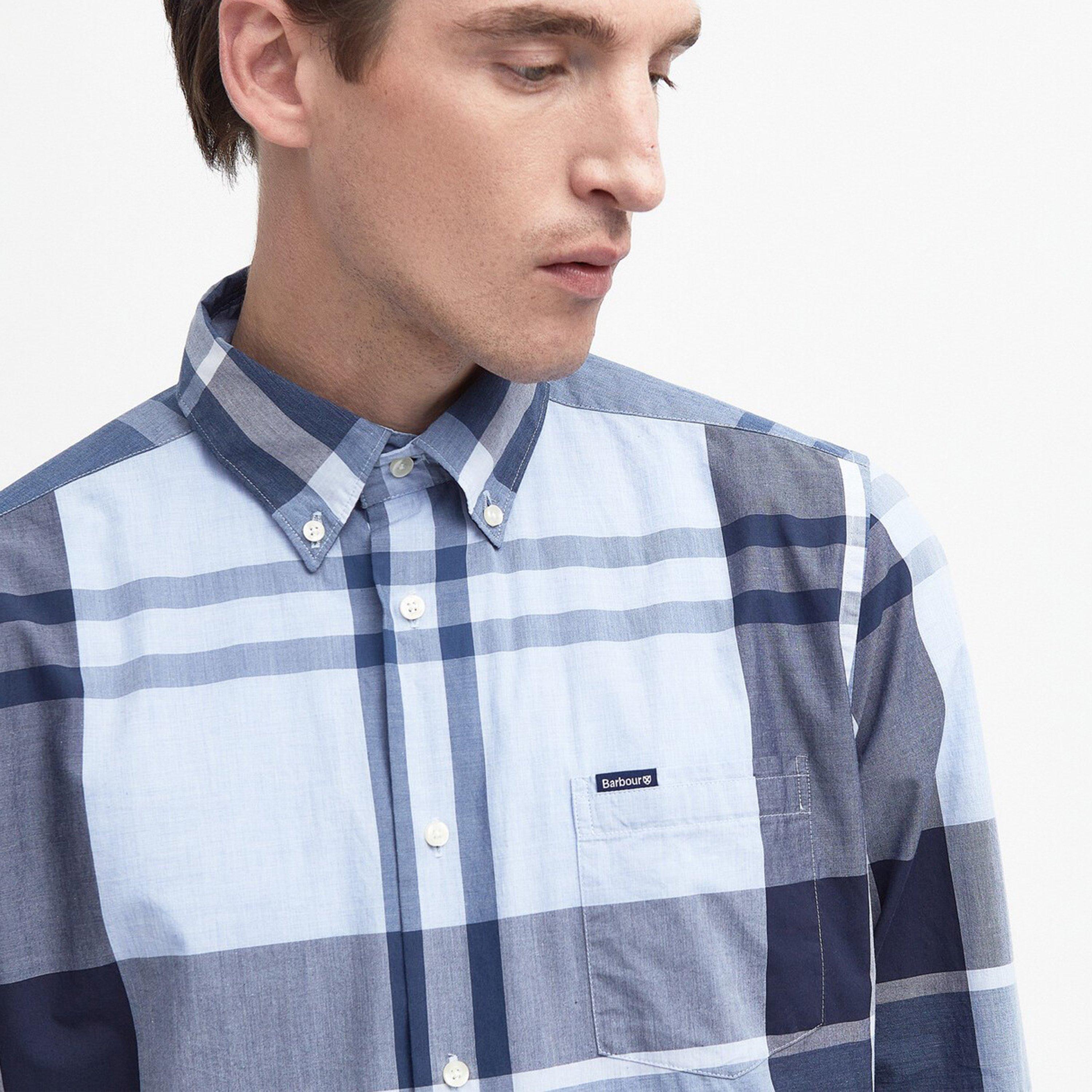 Blue Trtn TN22 - Barbour - Harris Tailored Shirt - 4