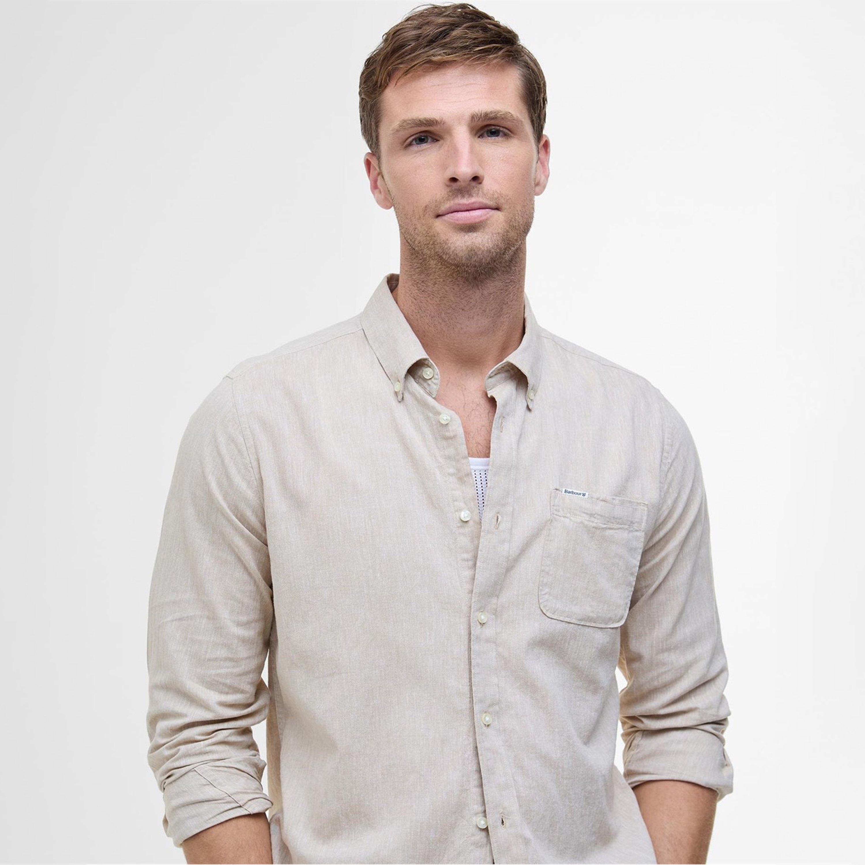 Stone ST51 - Barbour - Nelson Tailored Shirt - 4