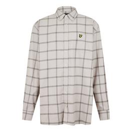 Lyle and Scott Windowpane Shirt