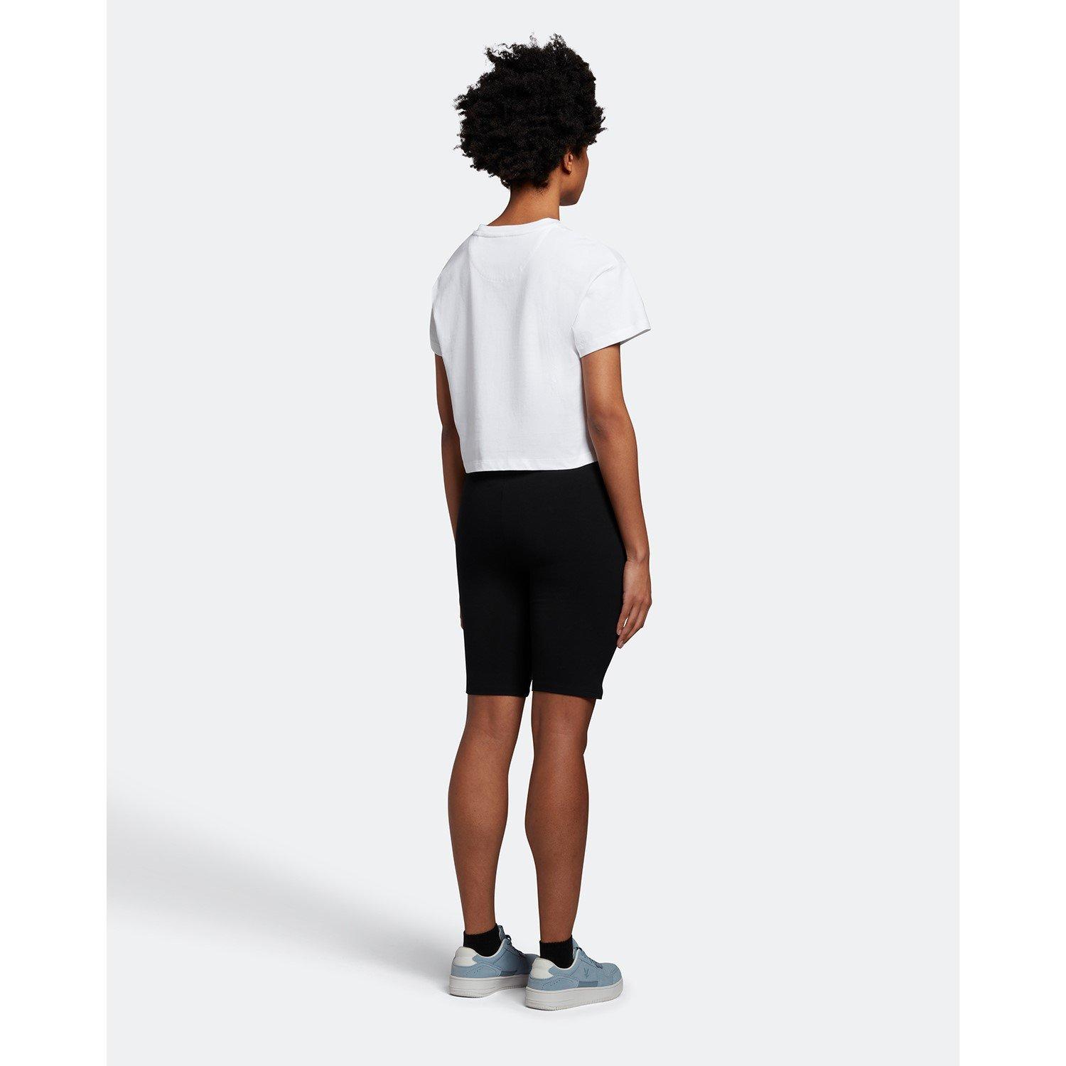 Jet Black - Lyle and Scott - Tape Bike Shorts - 3