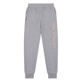 US Polo Assn Under Armour Ua Unstoppable Brushed Pants Joggers Womens