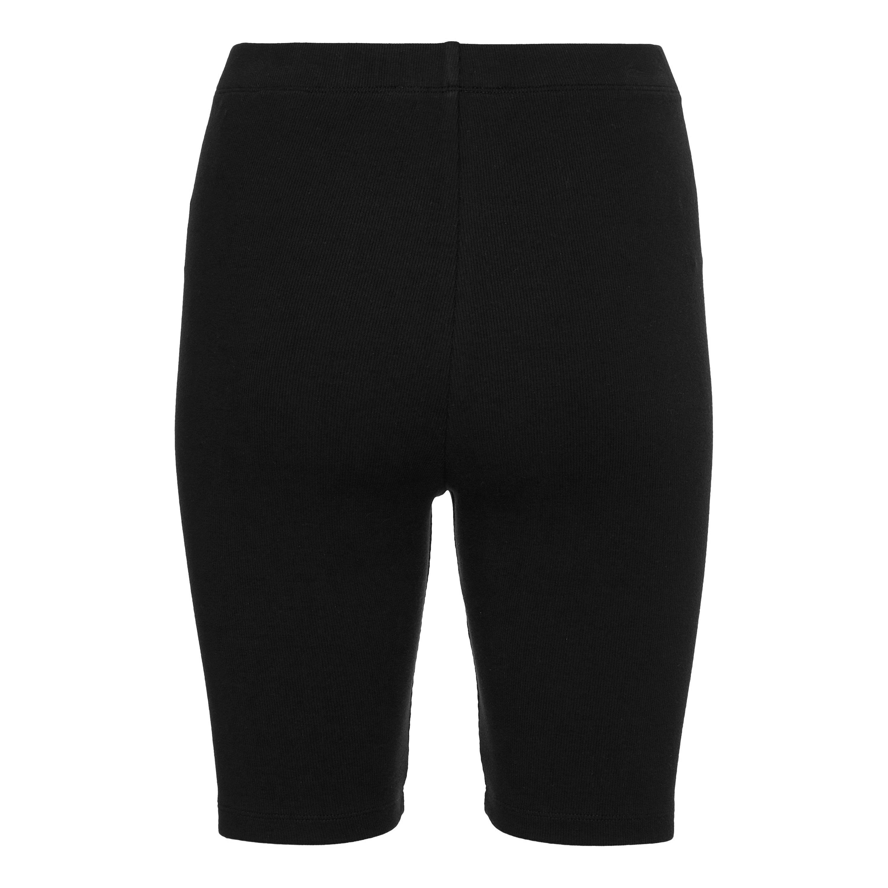 Black BDS - Tommy Jeans - Ribbed Badge Cycling Shorts - 2