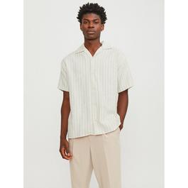 Jack and Jones Cabana Stripe Short Sleeve Shirt