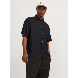 Jack and Jones Faro Linen Oversized Short Sleeve Shirt