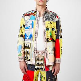 KidSuper Studios Printed Satin Shirt