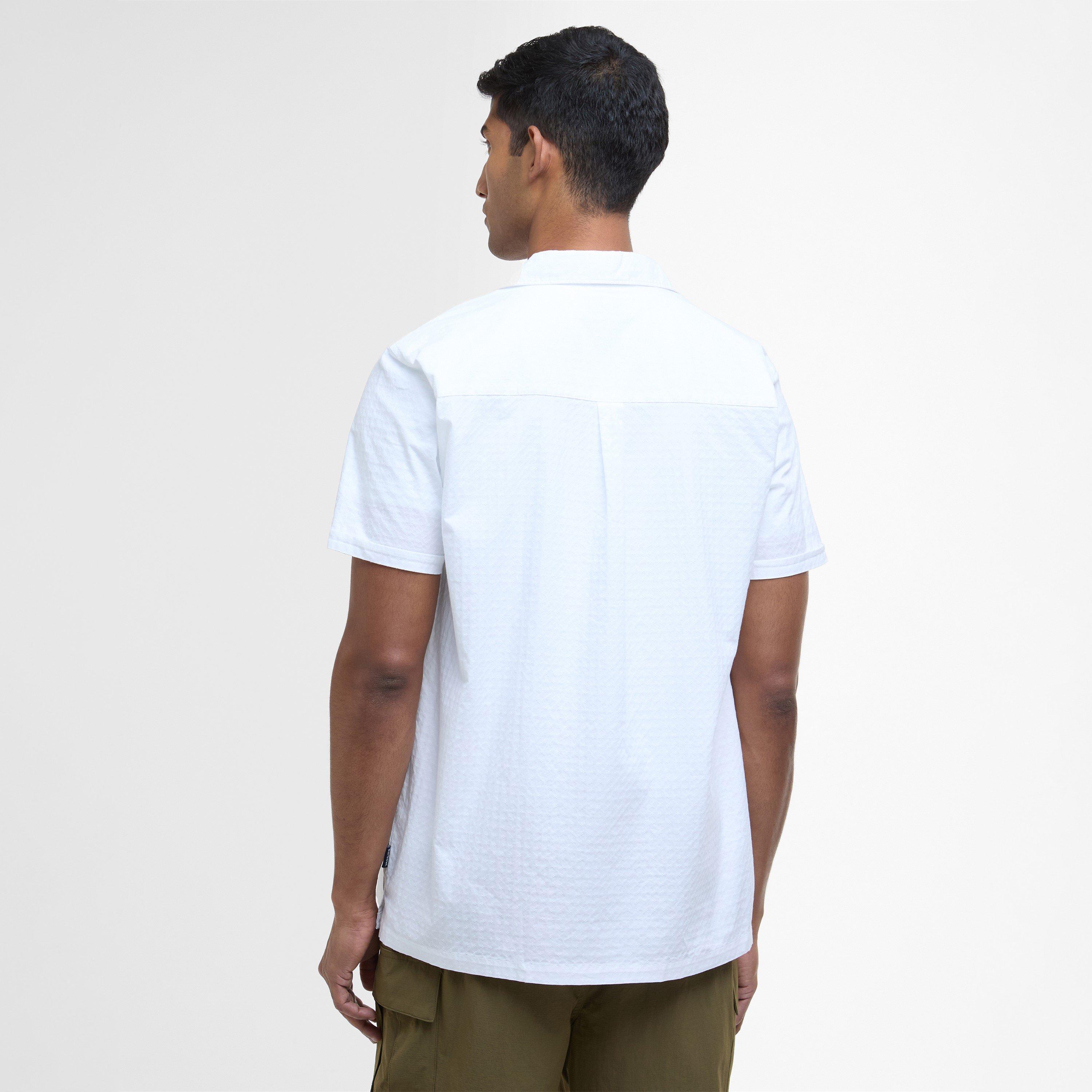 White WH11 - Barbour - Irvine Textured Shirt - 3