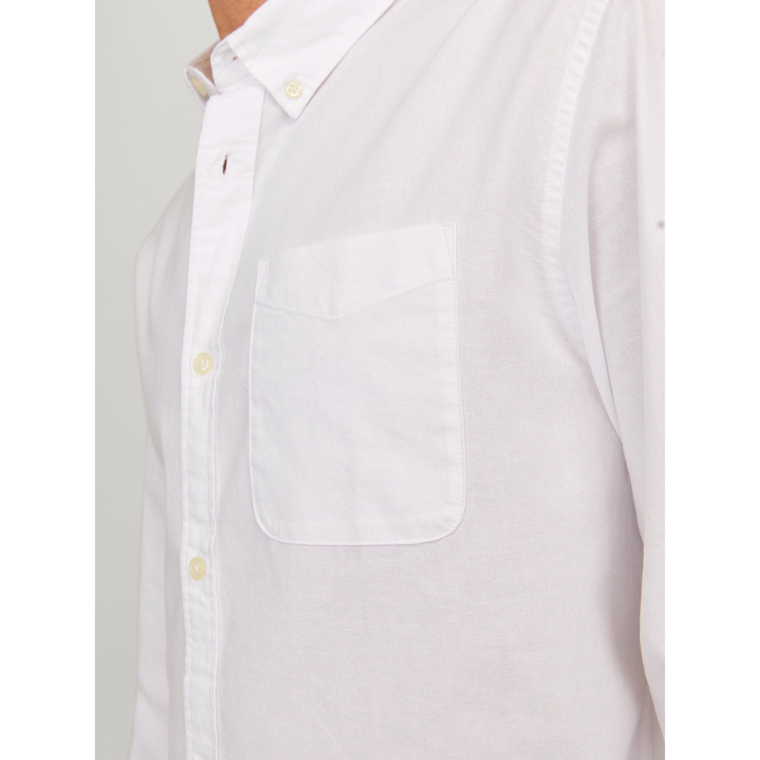 Branco - Jack and Jones - Oxford Shirt - 5
