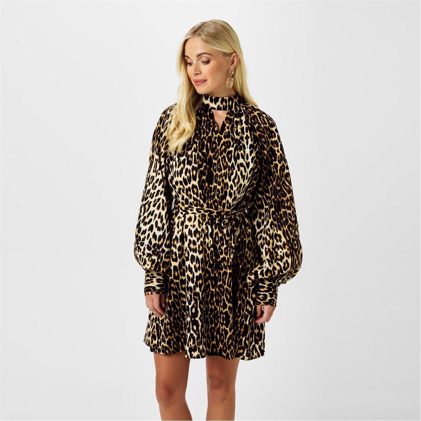 Luipaard - Biba - Biba Balloon Sleeve Dress - 4