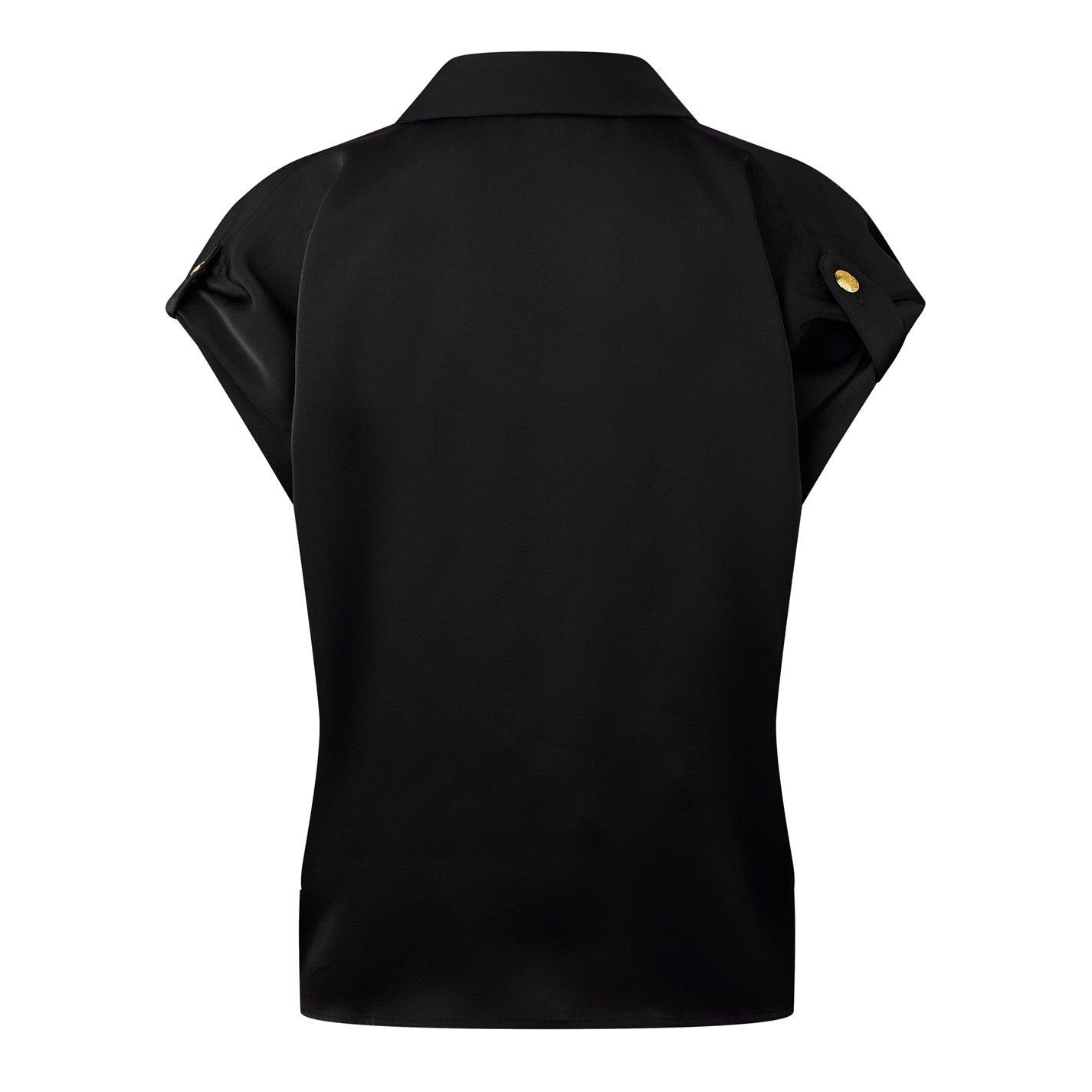 Crna - Biba - Biba Twist Hem Top - 5