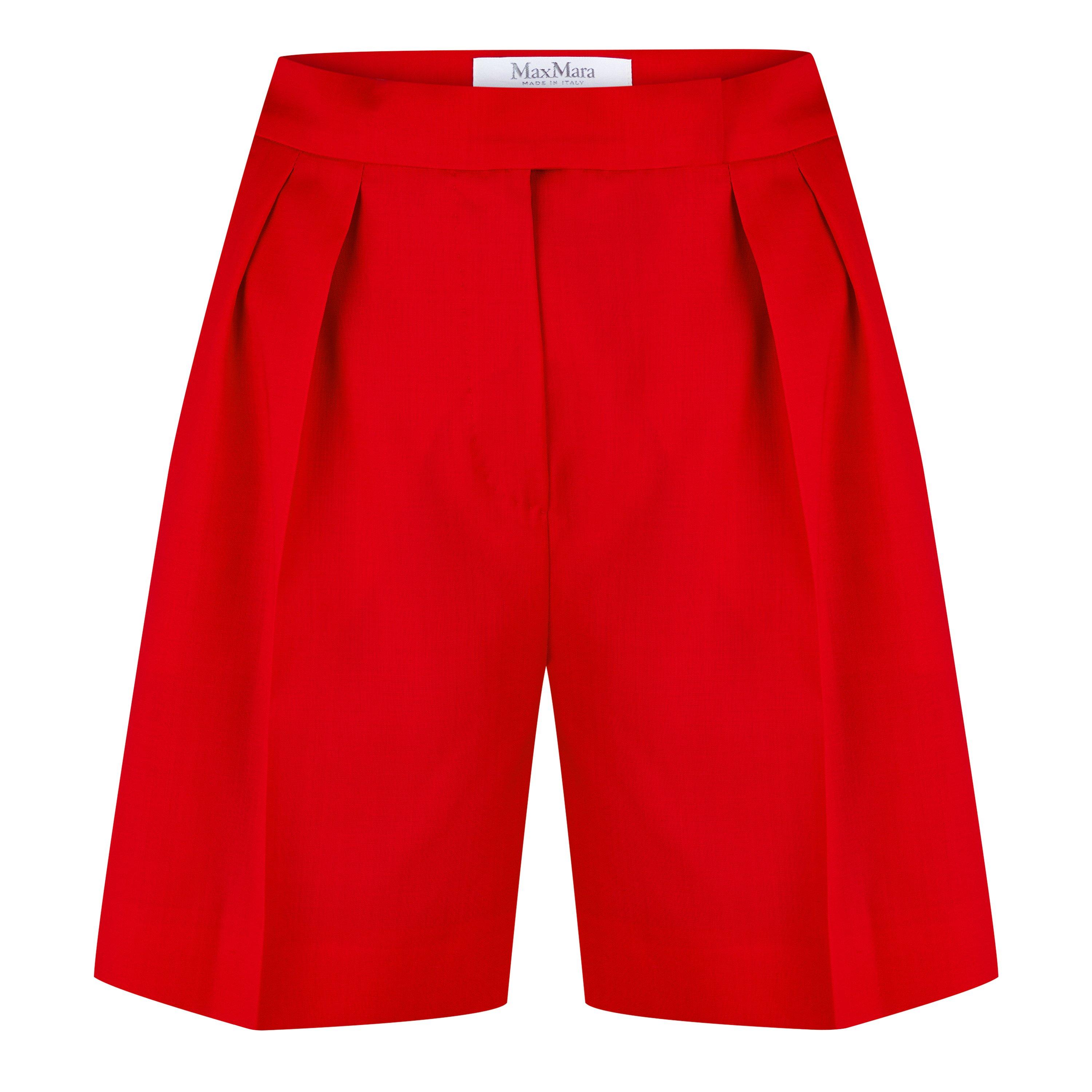 Red - Max Mara - Women's Jessica Tailored Shorts - 5