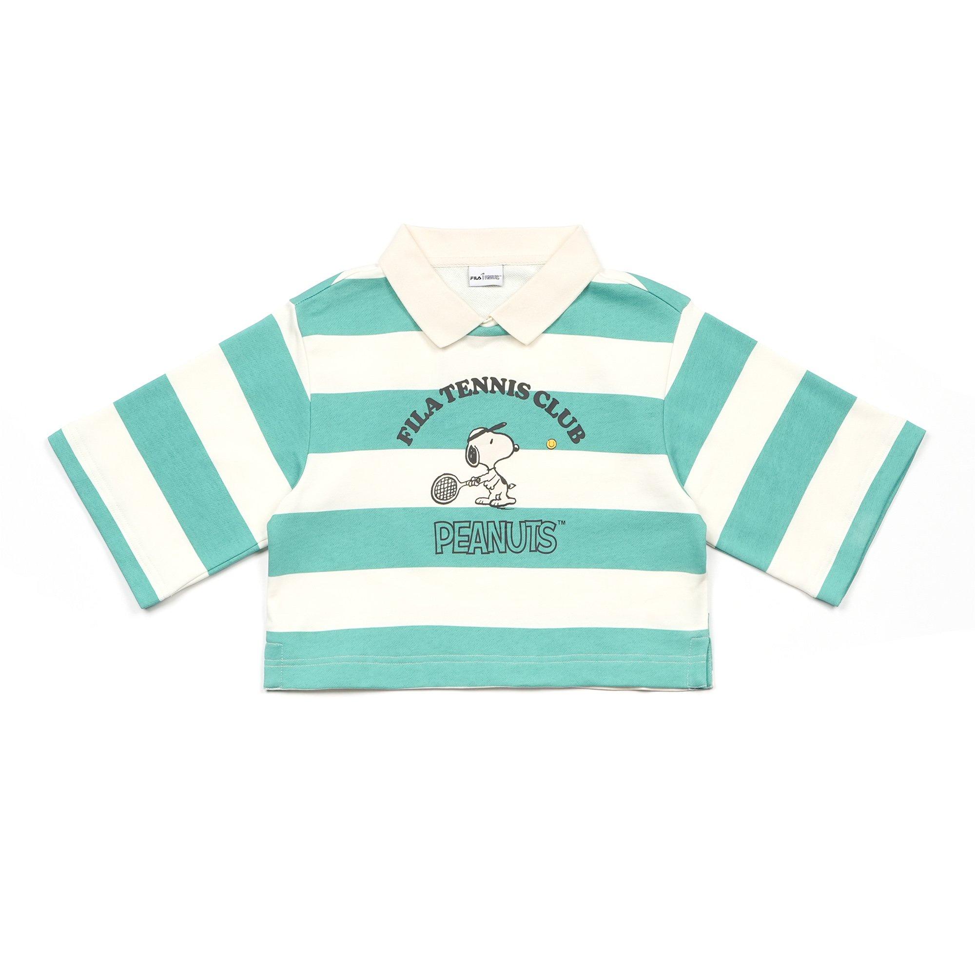 Teal - Fila - FILA x Peanuts Adults Polo Shirt - 1