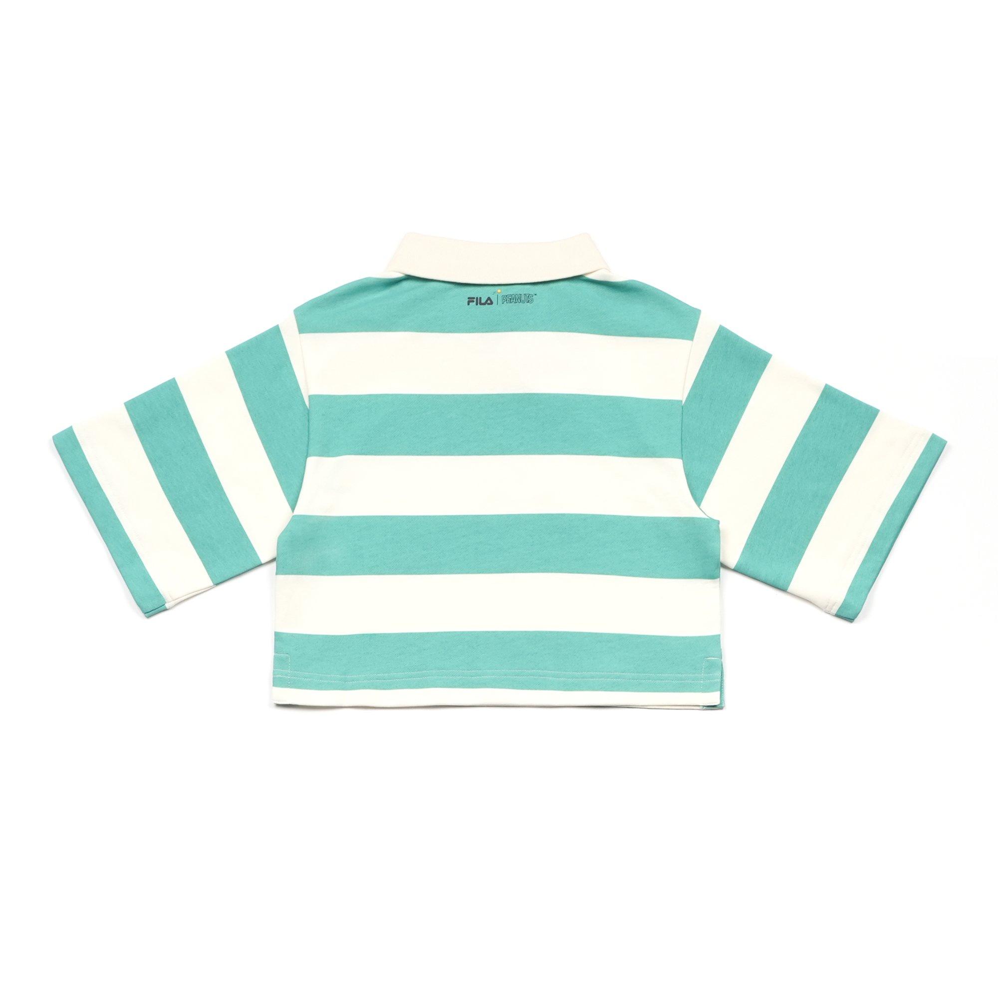 Teal - Fila - x Peanuts Adults Polo Shirt - 2