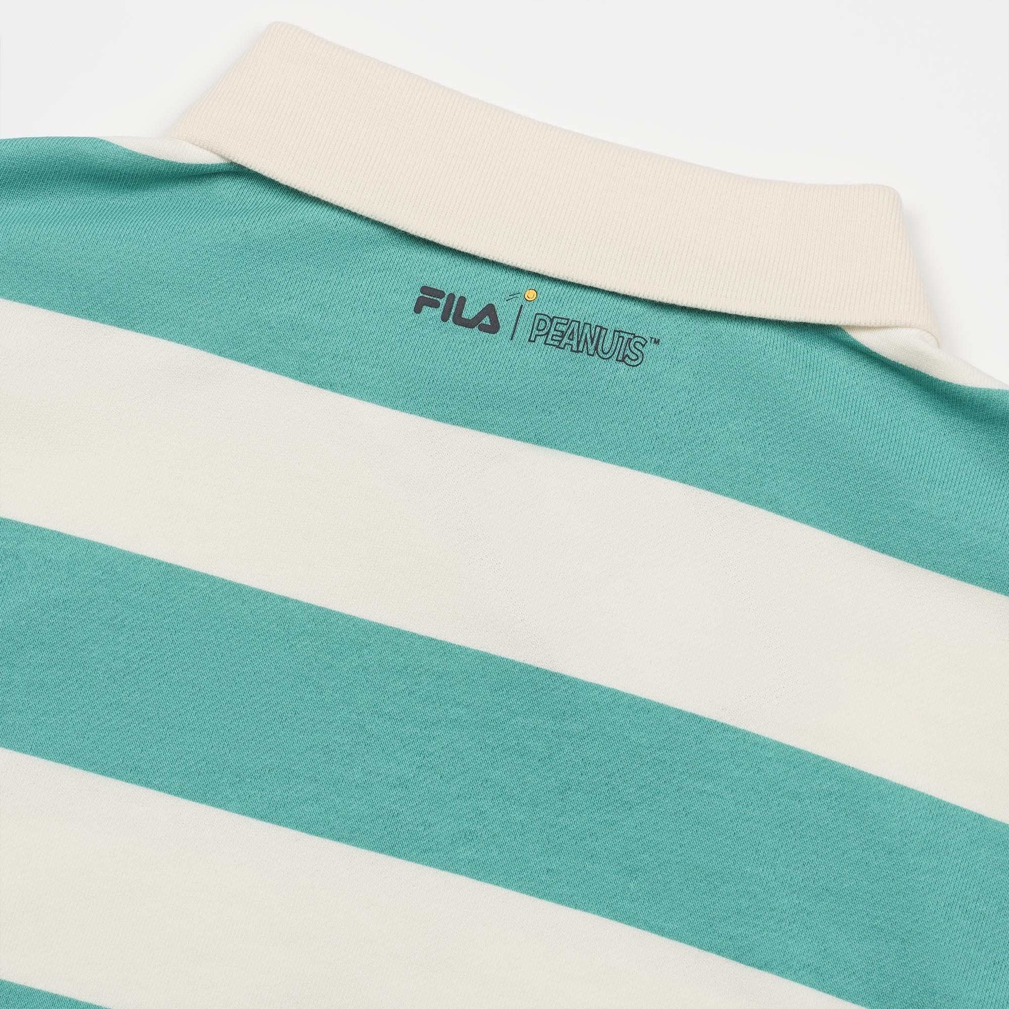 Teal - Fila - x Peanuts Adults Polo Shirt - 4