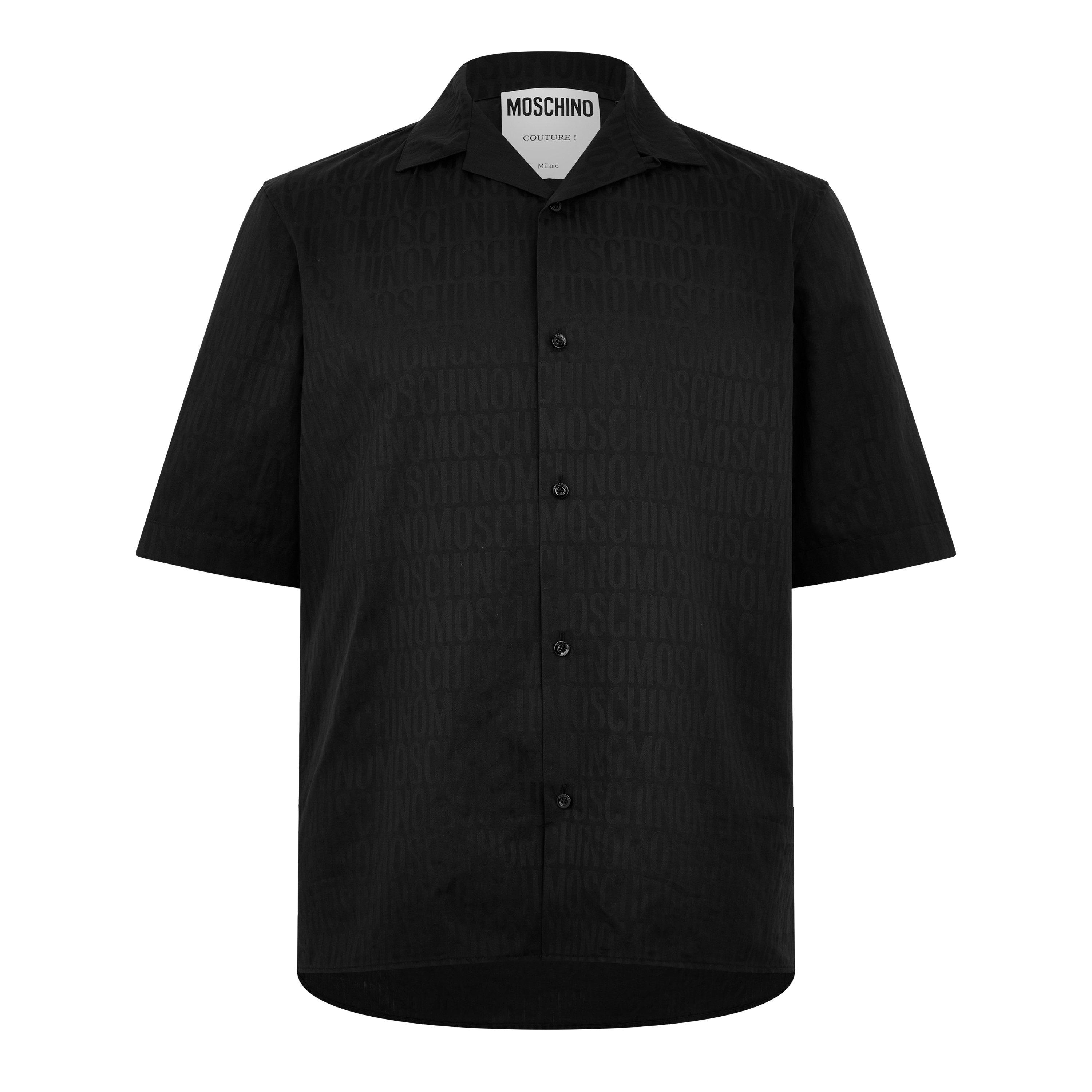 Moschino | All-Over Logo Jacquard Shirt | Patterned Shirt