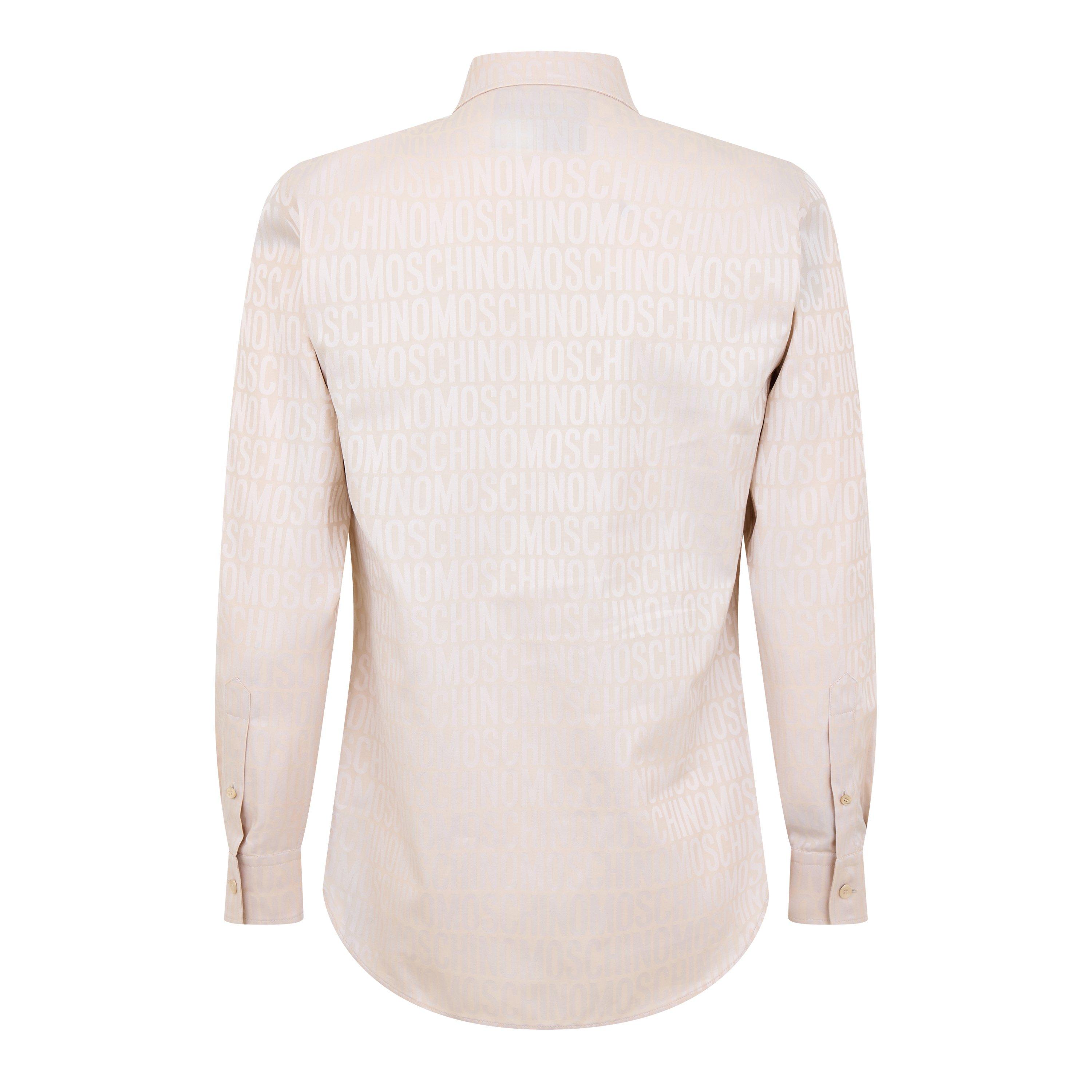 Fantasy Ivory - Moschino - Men's Long-Sleeve Patterned Shirt - 2