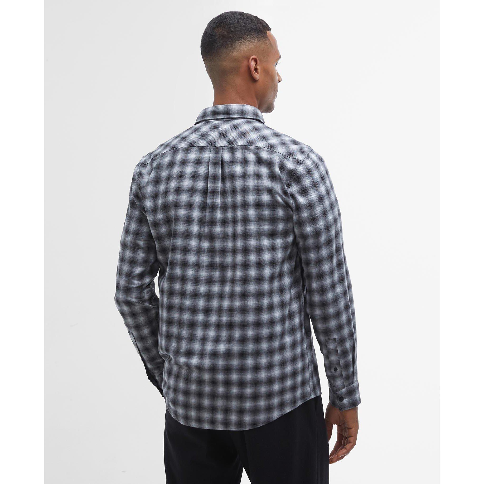 Black BK11 - Barbour International - Richer Regular Long-Sleeved Shirt - 2