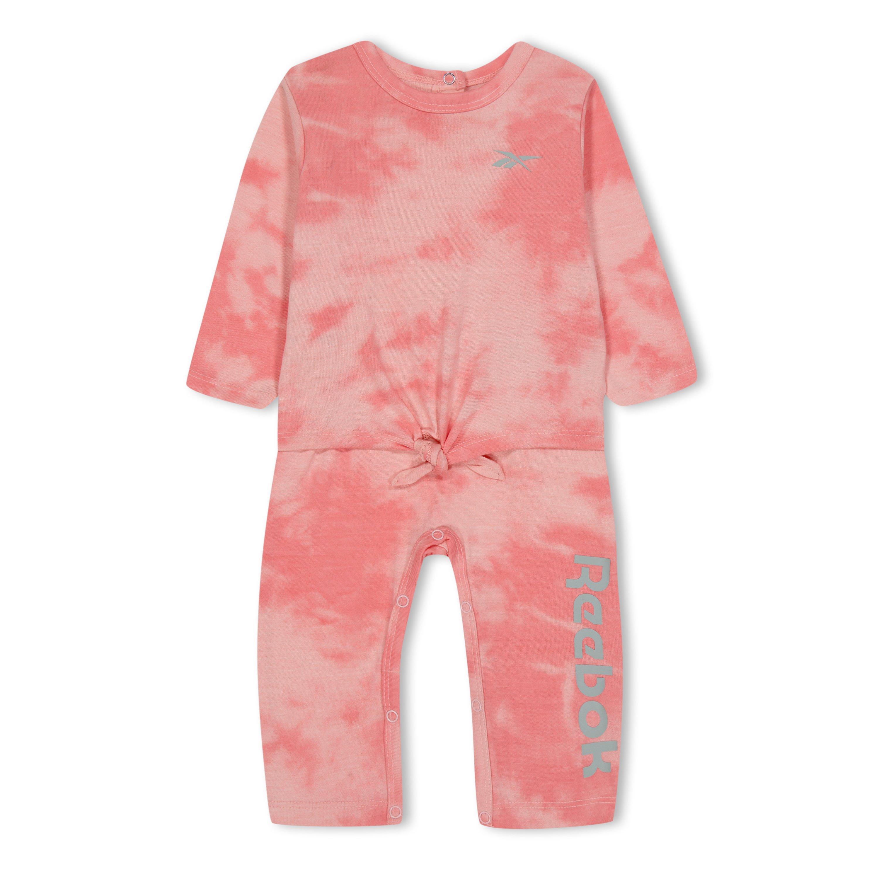 Salmon Rose - Reebok - Long-Sleeve Bodysuit - 2