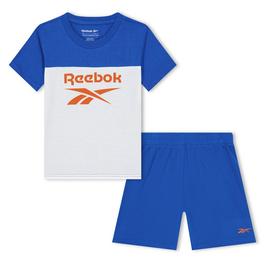 Reebok Colour Block Mesh Shirt Set Infants