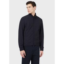 Emporio Armani Textured Zip Jacket