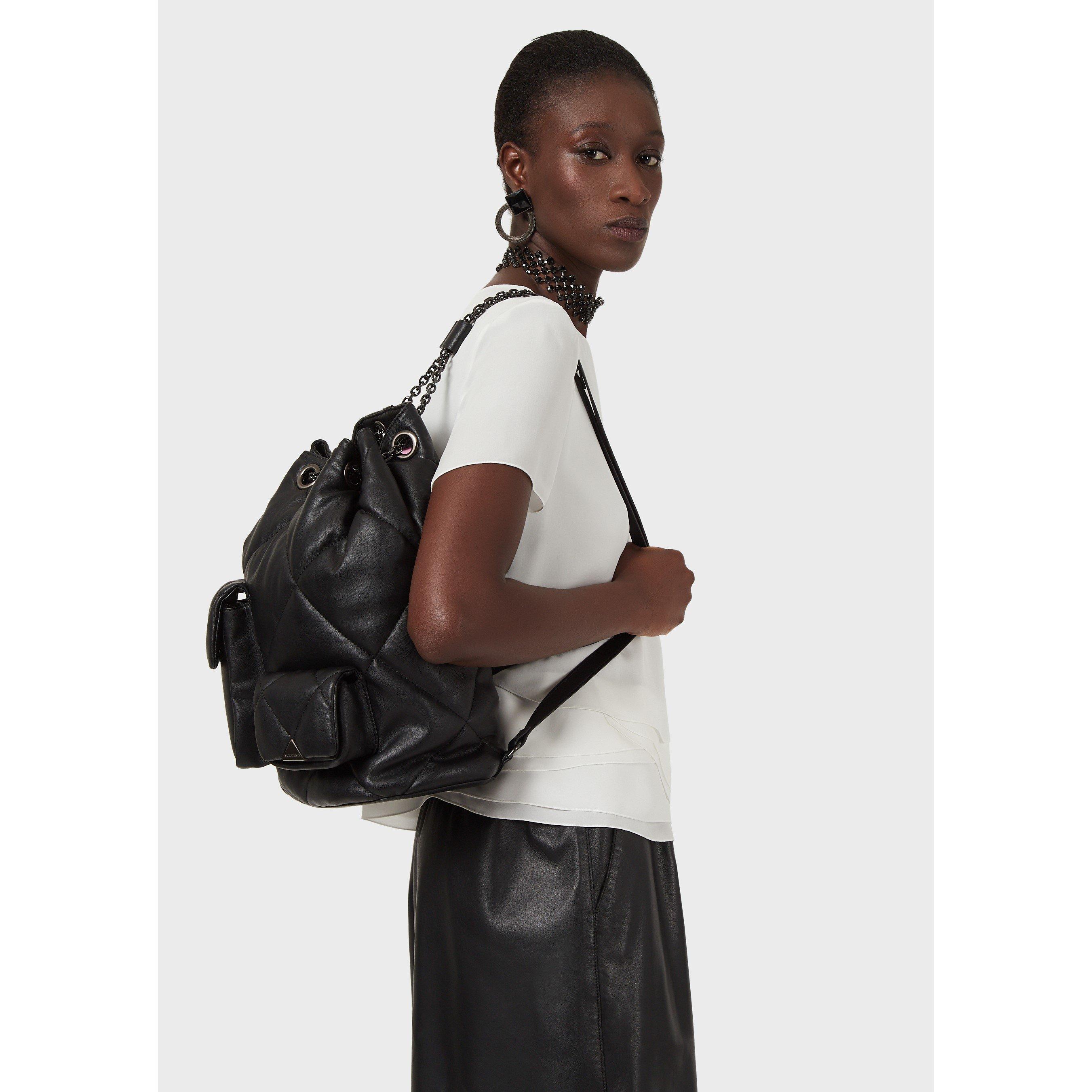 White - Emporio Armani - Women's Short-Sleeve Blouse - 5