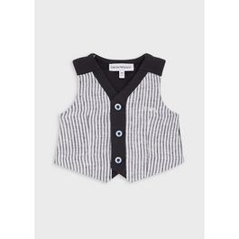 Emporio Armani Stripe Vest Babies